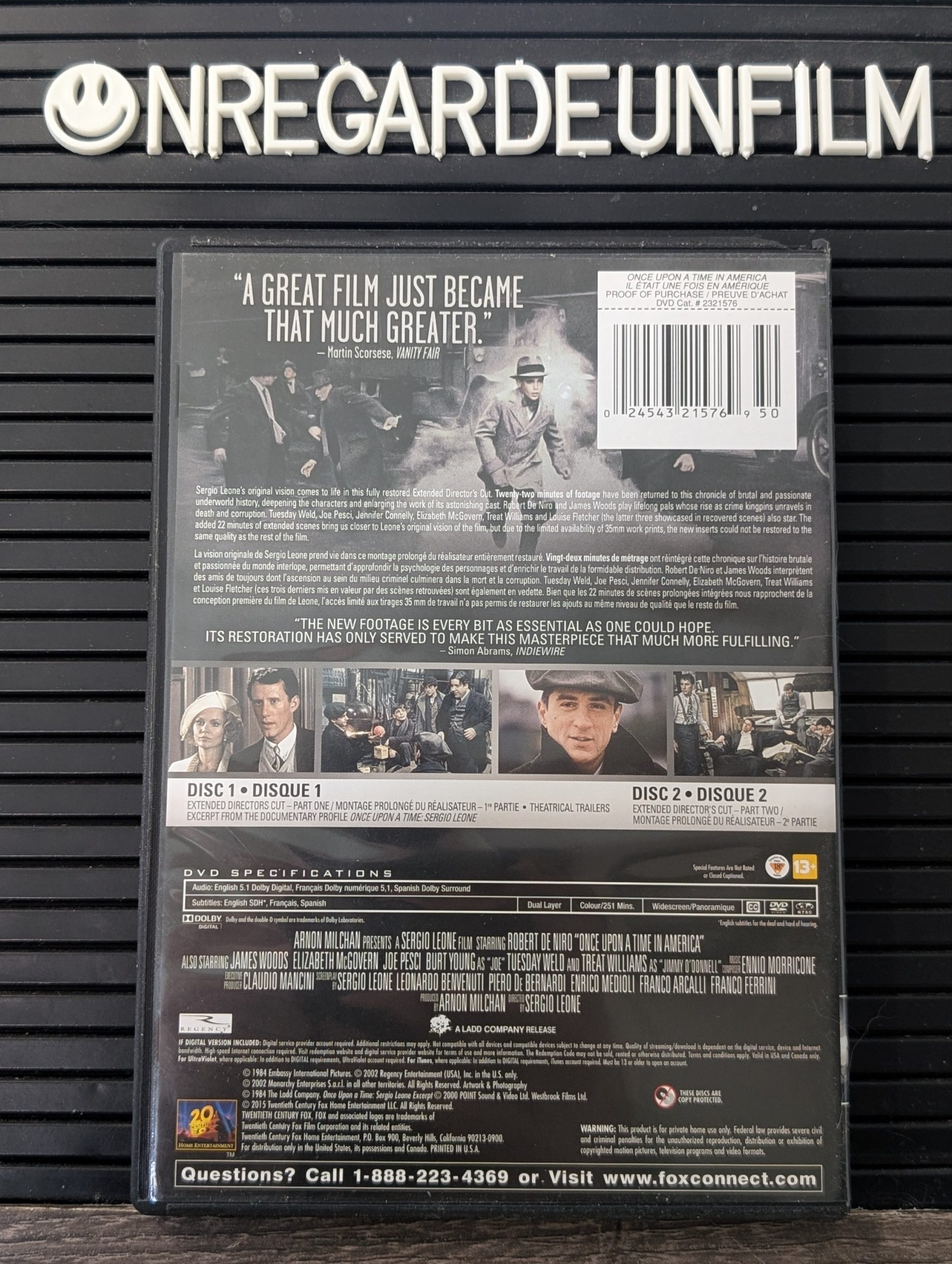 Il Était une Fois en Amérique / Once Upon a Time in America (1984) – Image 2