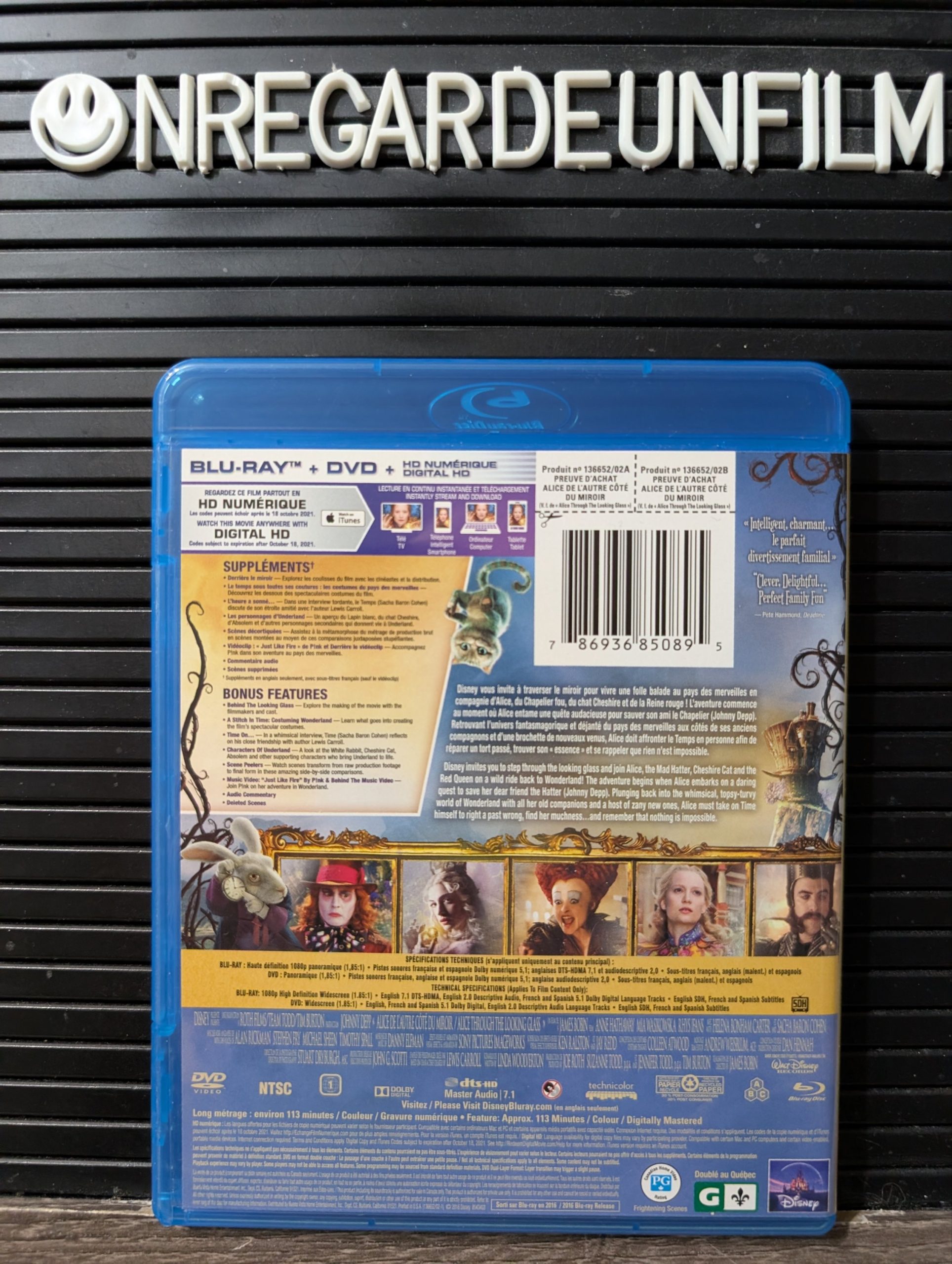 Alice de l'Autre Côté du Miroir / Alice Through the Looking Glass (2016) – Image 2