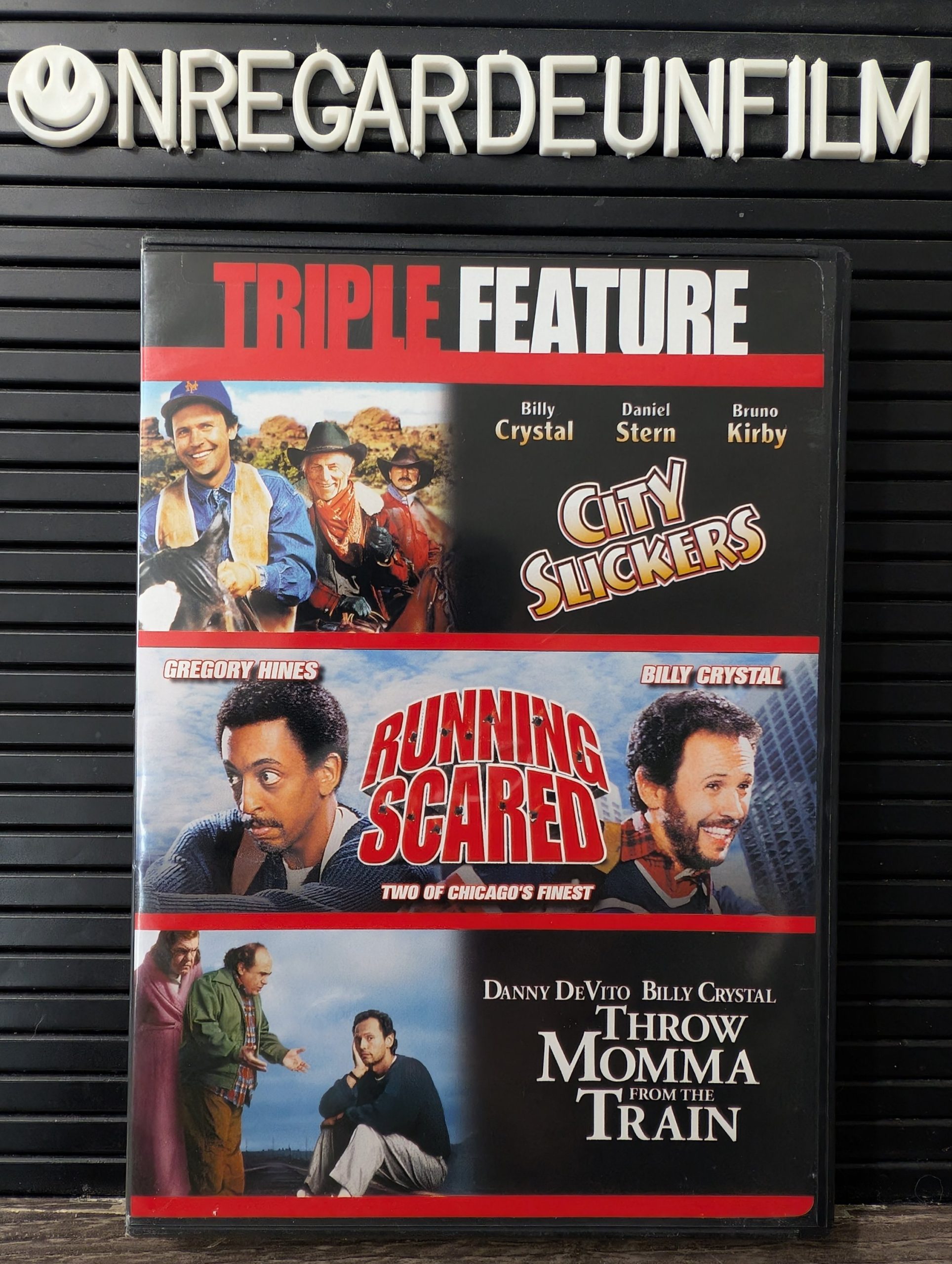 Les Apprentis Cowboys & Sauve qui Peut & Balance Maman hors du Train / City Slickers (1991) & Running Scared (1986) & Throw Momma from the Train (1987)