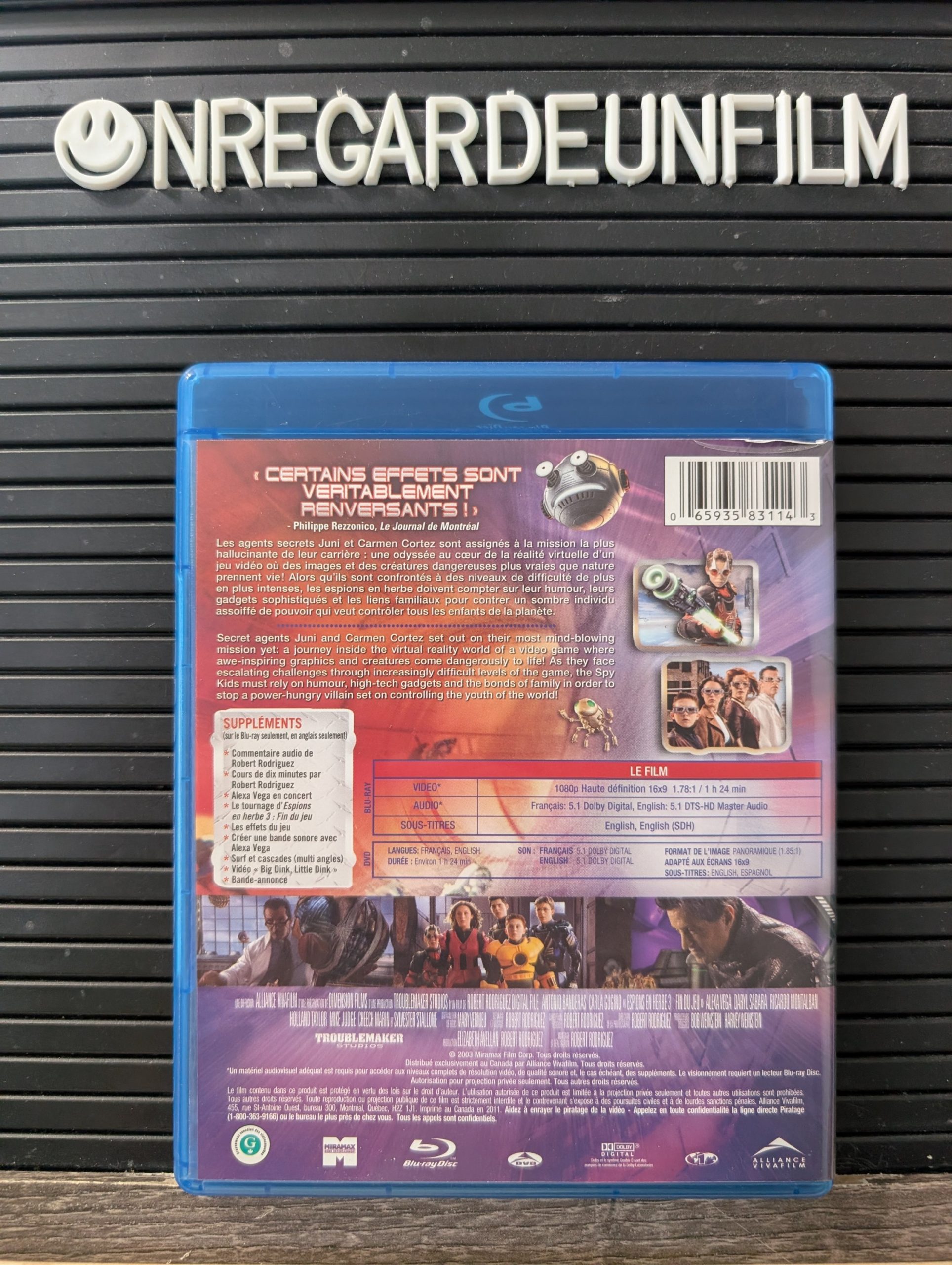 Espions en Herbe 3: Fin du Jeu / Spy Kids 3: Game Over (2003) – Image 2