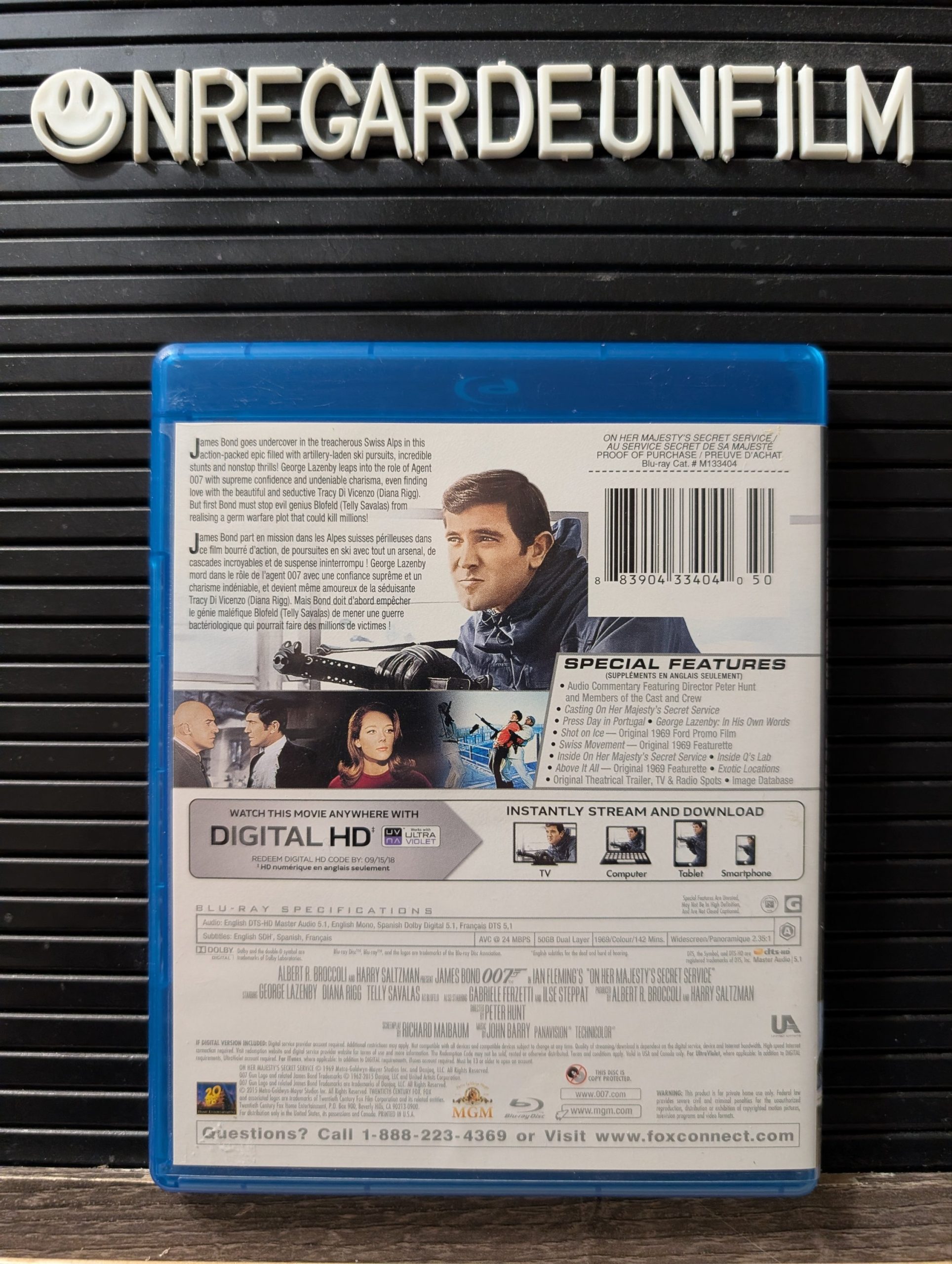 007 Au service Secret de Sa Majesté / On Her Majesty's Secret Service (1969) – Image 2