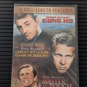 'Gung Ho!': The Story of Carlson's Makin Island Raiders (1943) & The St. Louis Bank Robbery (1959) & Master Touch (1972)