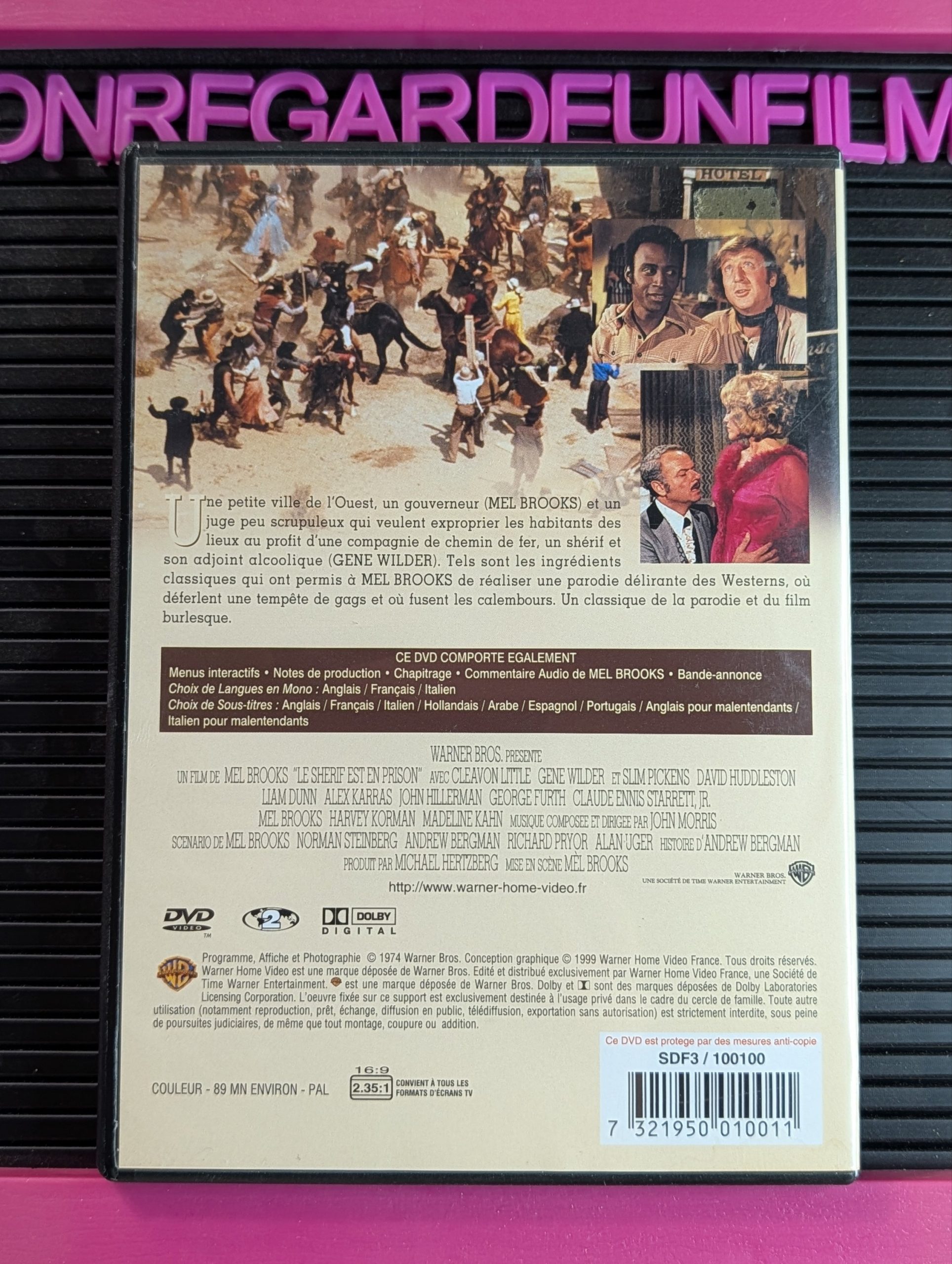 Le Shérif est en Prison / Blazing Saddles (1974) {Zone 2} – Image 2