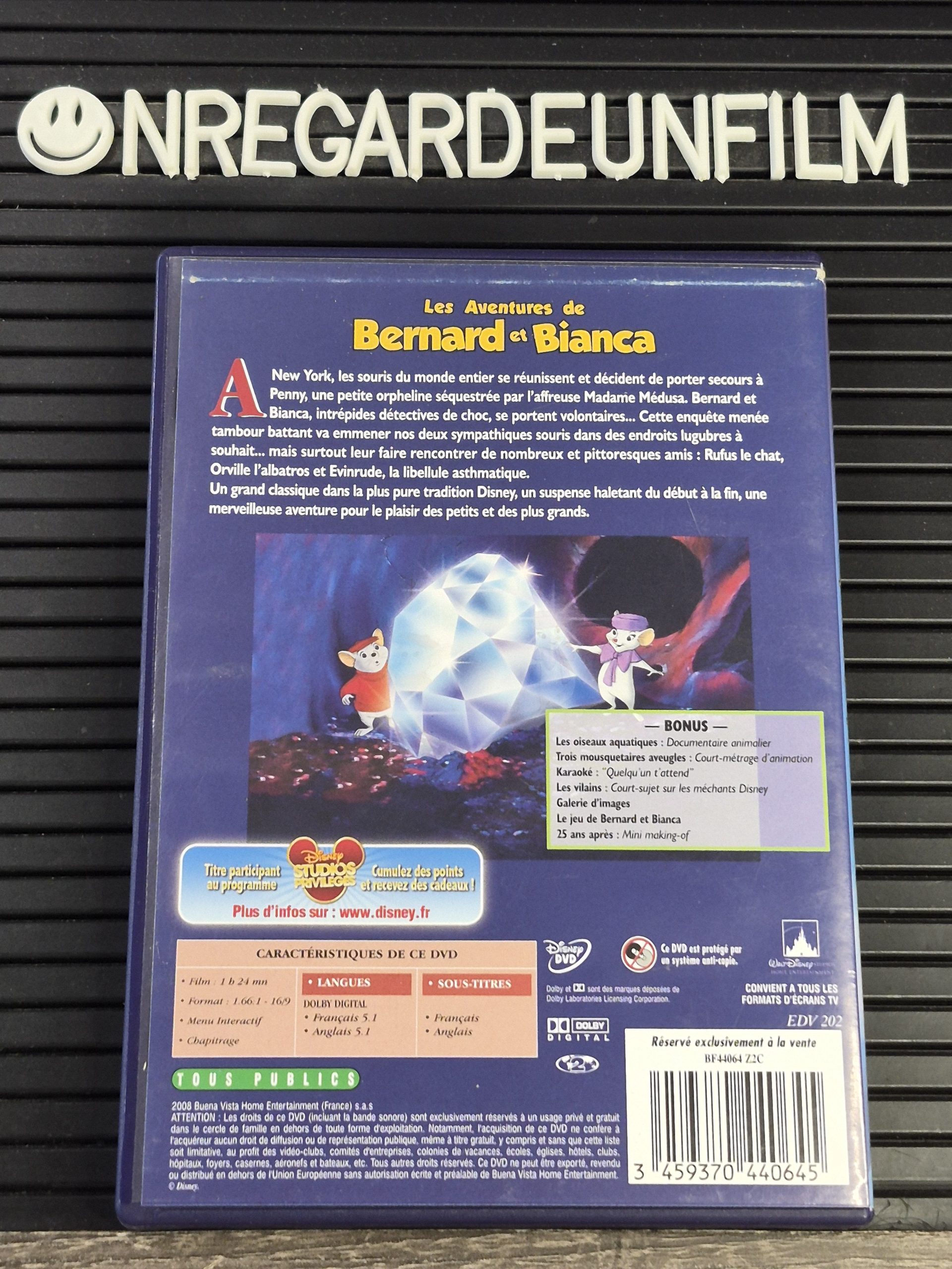 Les Aventures de Bernard et Bianca / The Rescuers (1977) – Image 2