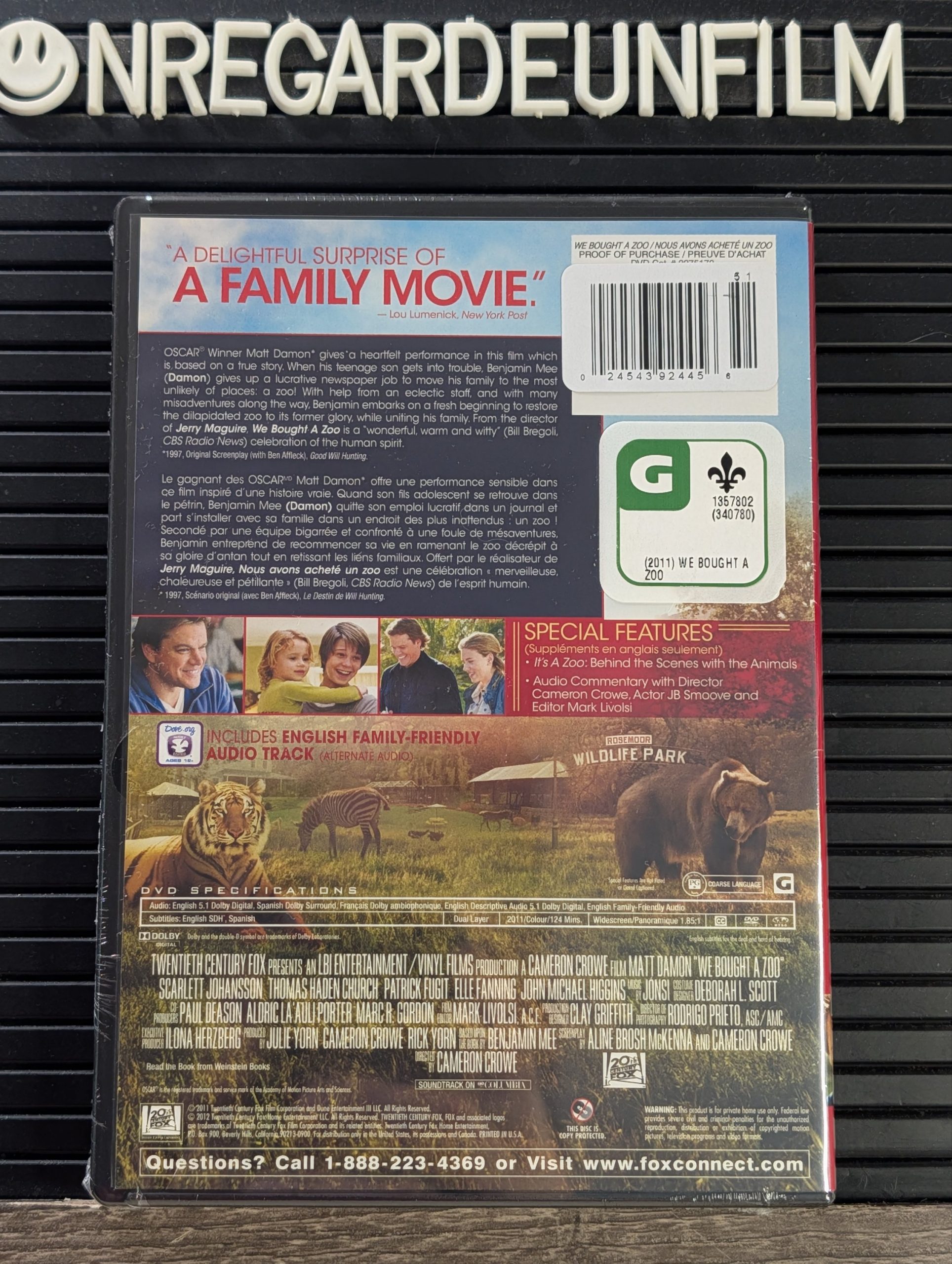 Nous Avons Acheté un Zoo / We Bought a Zoo (2011) – Image 2