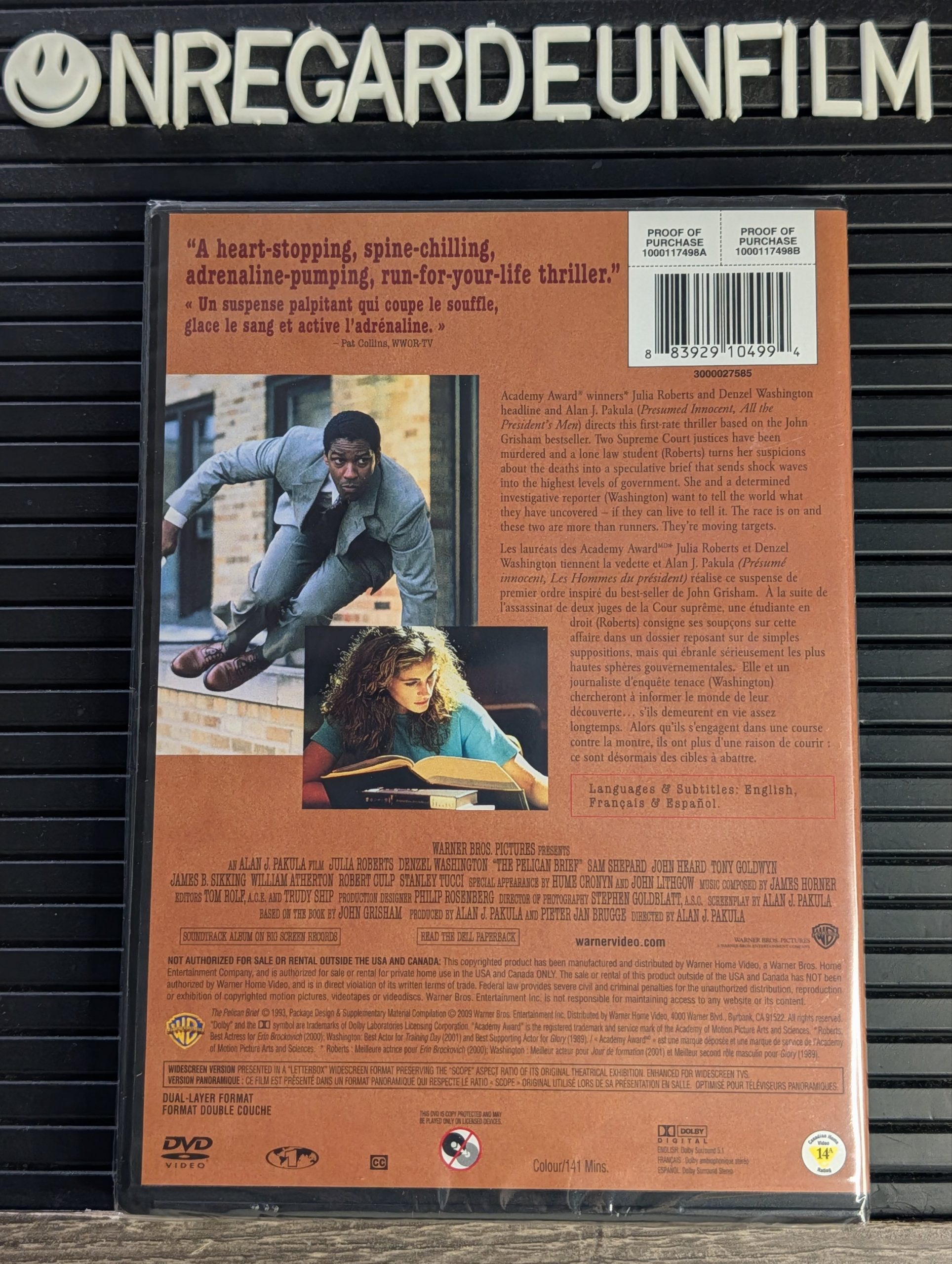 L'Affaire Pélican / The Pelican Brief (1993) – Image 2
