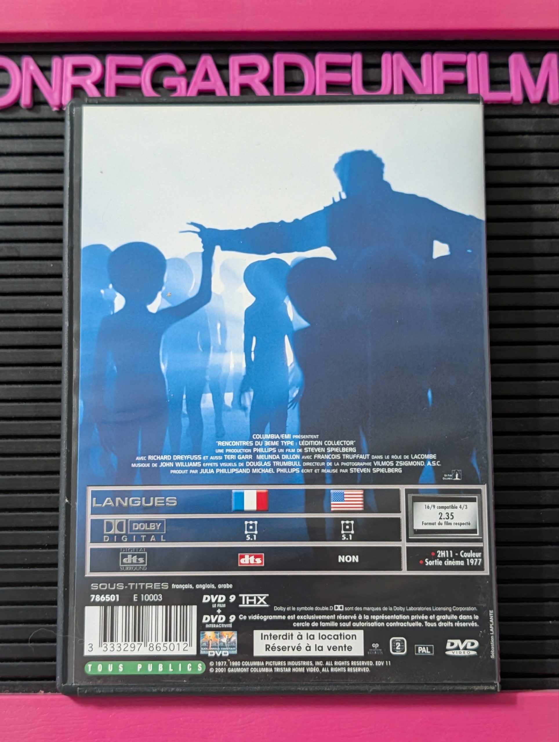 Rencontres du Troisième Type / Close Encounters of the Third Kind (1977) {Zone 2} – Image 2