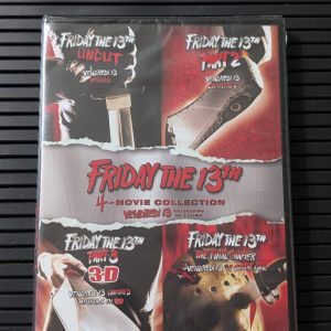 Vendredi 13 & Vendredi 13 Chapitre 2 & Vendredi 13 Chapitre 3 (3D) & Vendredi 13 Le Chapitre Final / Friday the 13th (1980) & Friday the 13th Part 2 (1981) & Friday the 13th Part 3 (1982) (3D) & Friday the 13th The Final Chapter (1984)