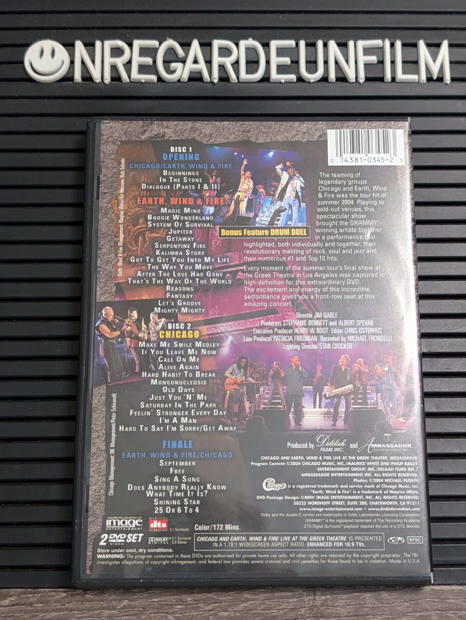 Chicago and Earth, Wind & Fire: Live at the Greek Theatre (2005) – Image 2