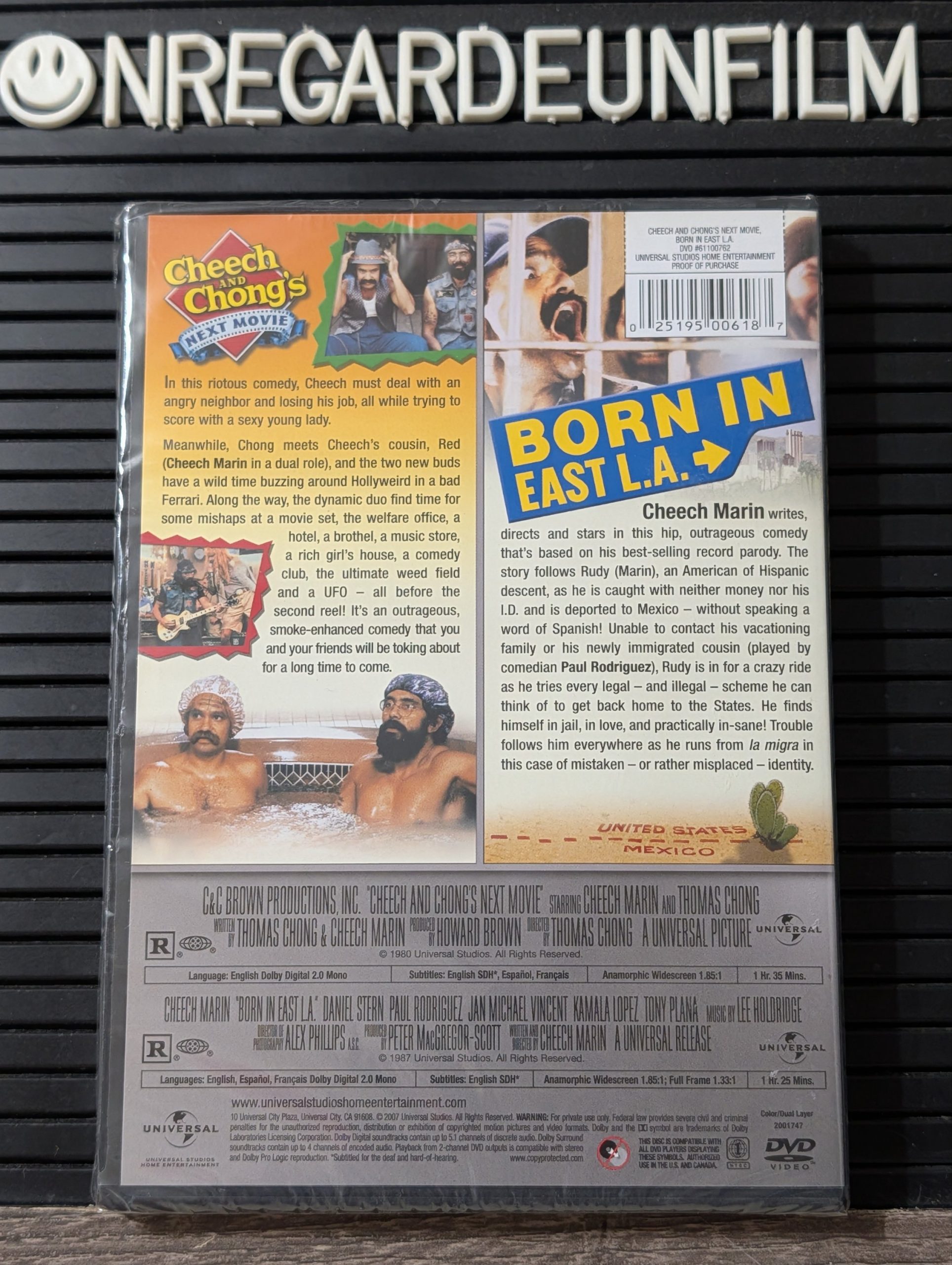 Cheech and Chong's Next Movie (1980) & Chicano américain /Born in East L.A. (1987) – Image 2