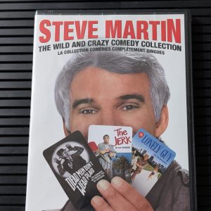 STEVE MARTIN LA COLLECTION COMÉDIES COMPLÈTEMENT DINGUES / WILD AND CRAZY COMEDY COLLECTION 
Les Cadavres ne Portent pas de Costard & Un Vrai Schnock & Les Célibataires / Dead Men Don't Wear Plaid (1982) & The Jerk (1979) & The Lonely Guy (1984)