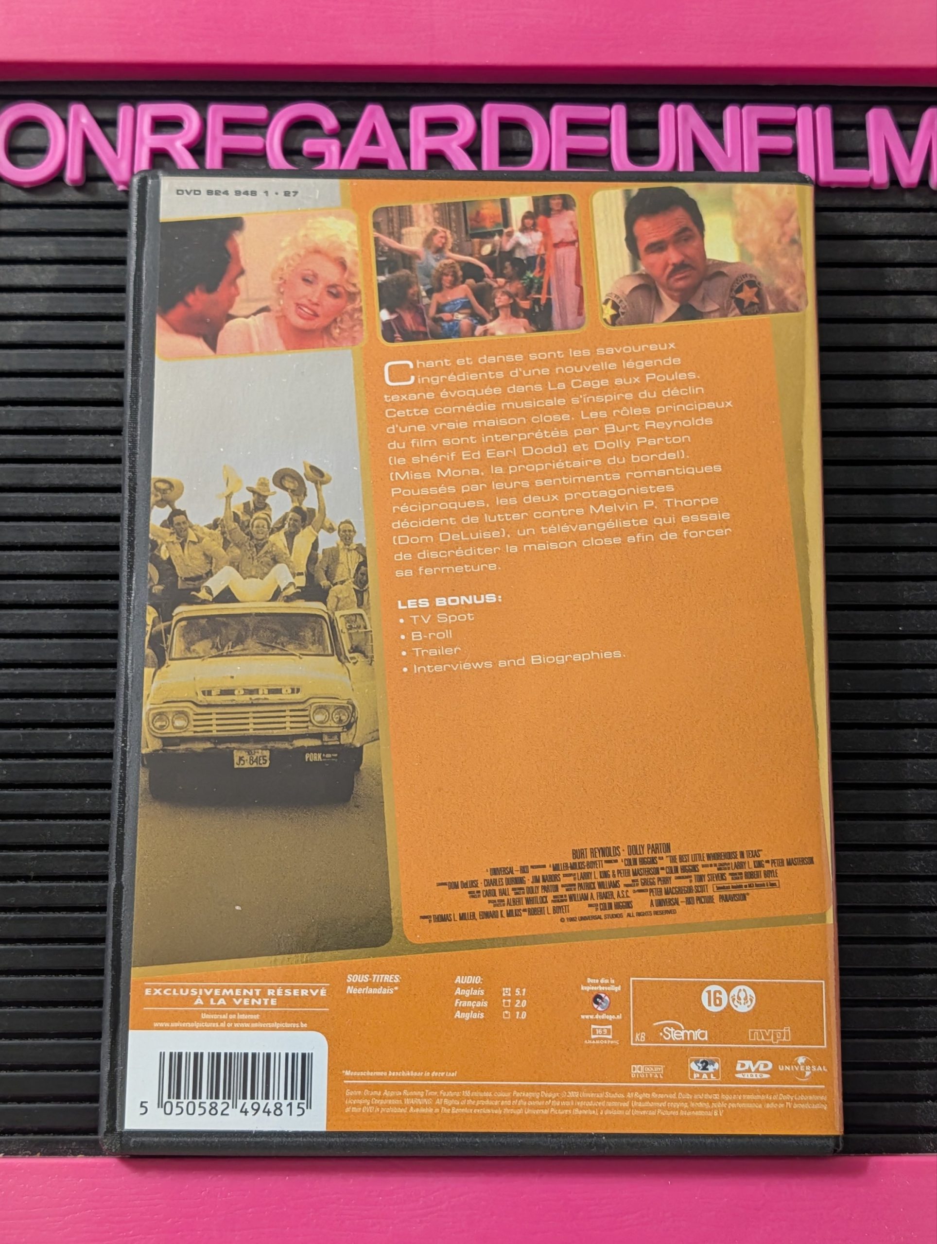 La Cage aux Poules / The Best Little Whorehouse in Texas (1982) {Zone 2} – Image 2