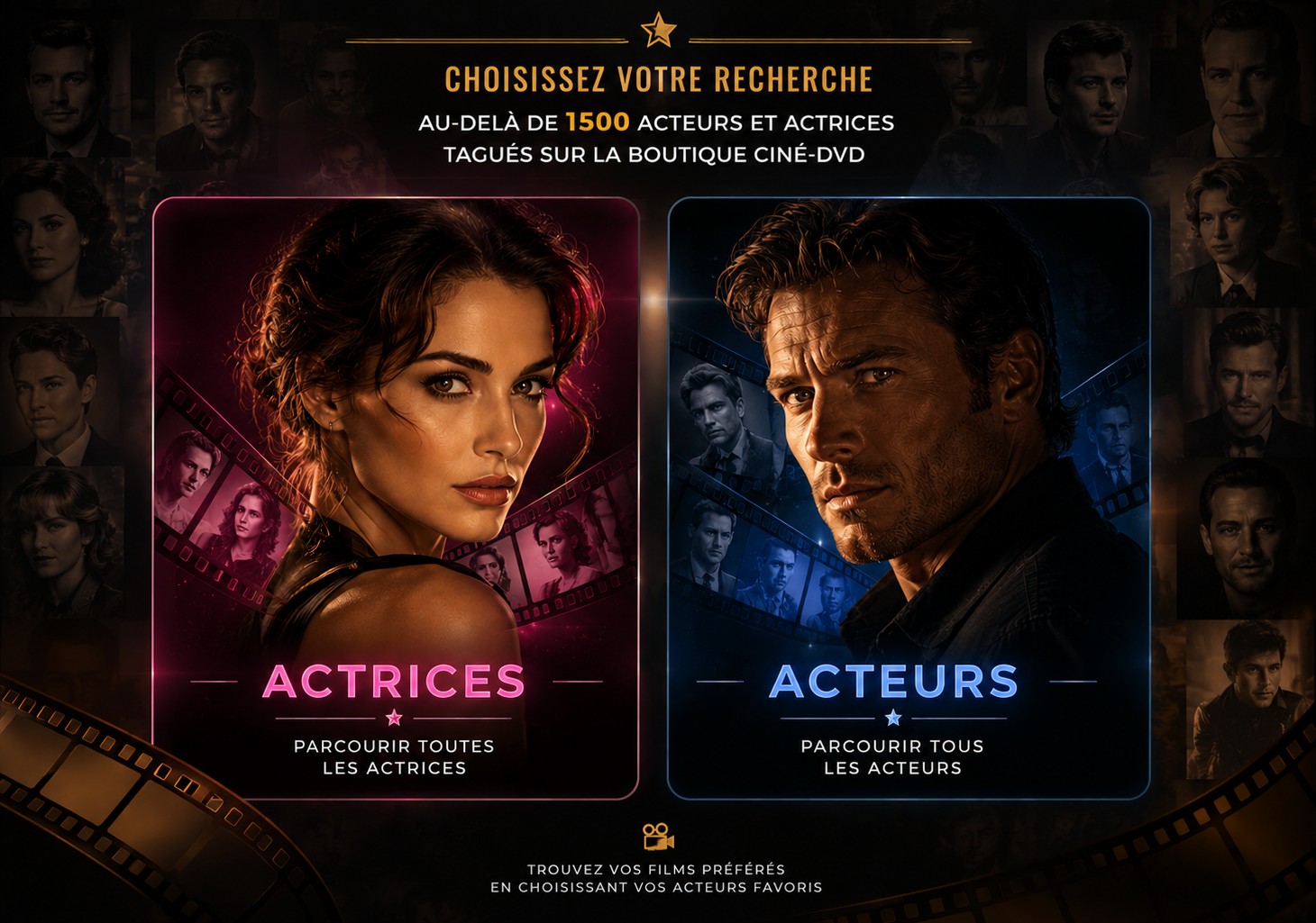 Recherche par acteurs et actrices