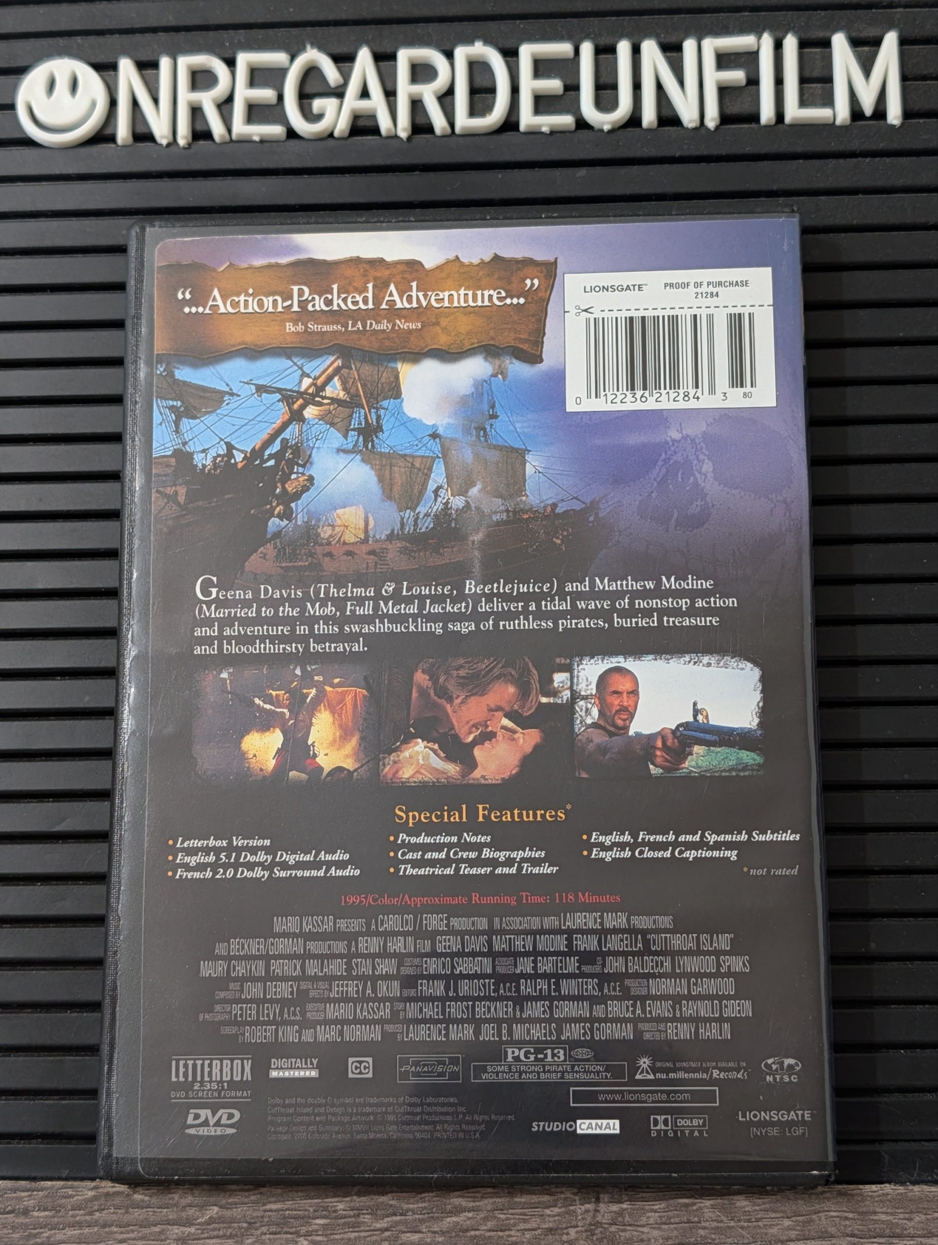 L'île Coupe-Gorge (L'île aux Pirates) / Cutthroat Island (1995) – Image 2