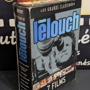 CLAUDE LELOUCH. COFFRET NO 3
Les Uns et les Autres (1981) & L'Aventure, c'est l'Aventure (1972) & Toute une Vie (1974) & Une Fille et des Fusils (1965) & La Bonne Année (1973) & Attention Bandits! (1987) & L'Amour avec des Si (1964)