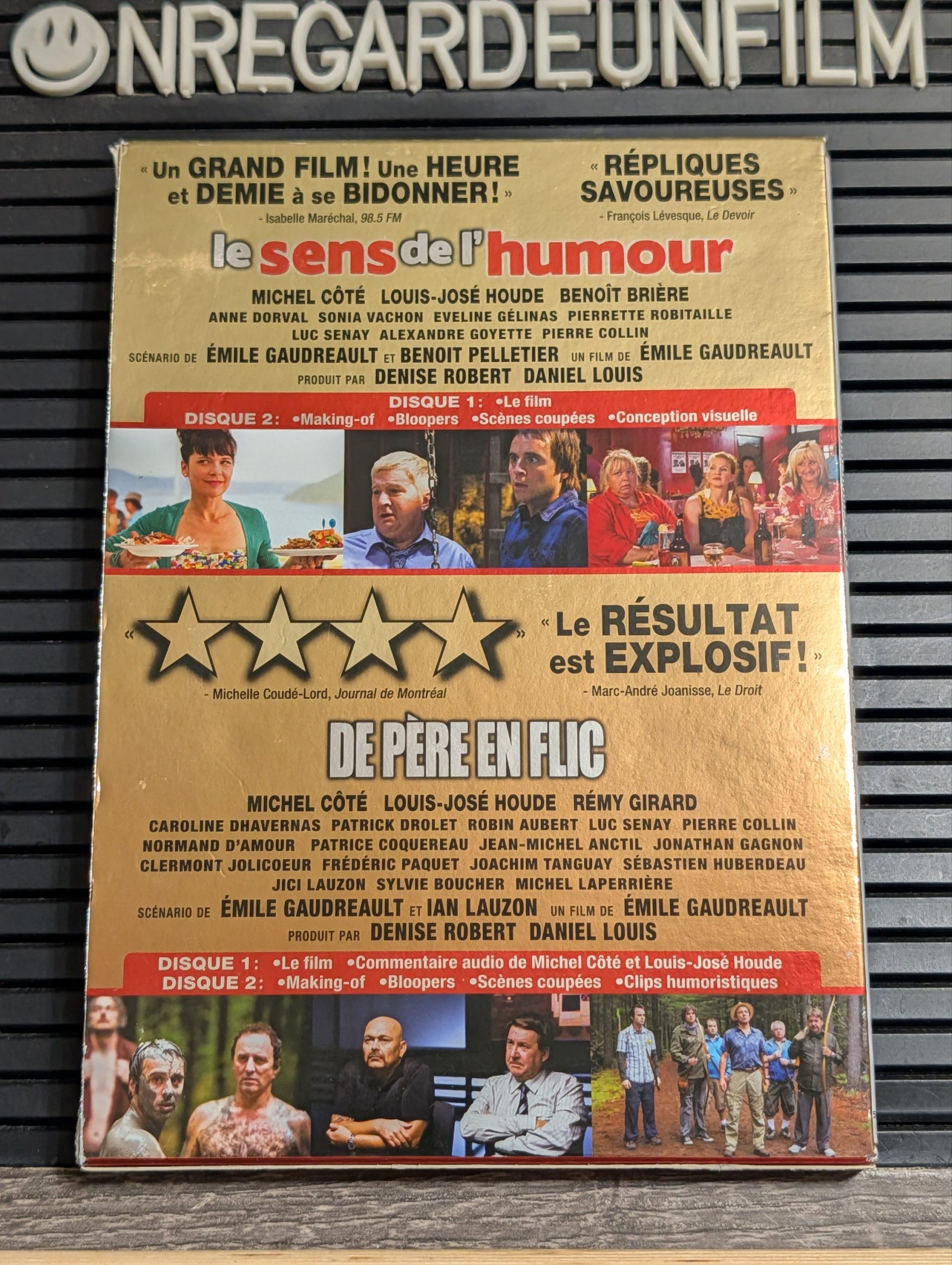 Le Sens de l'Humour (2011) & De Père en Flic (2009) – Image 2