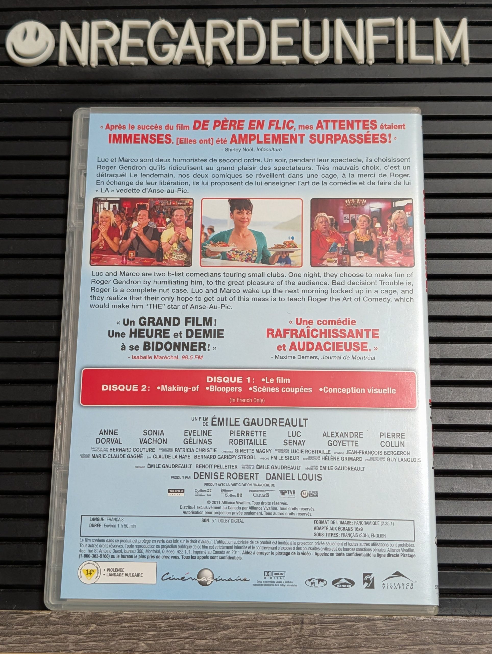 Le Sens de l'Humour (2011) & De Père en Flic (2009) – Image 6