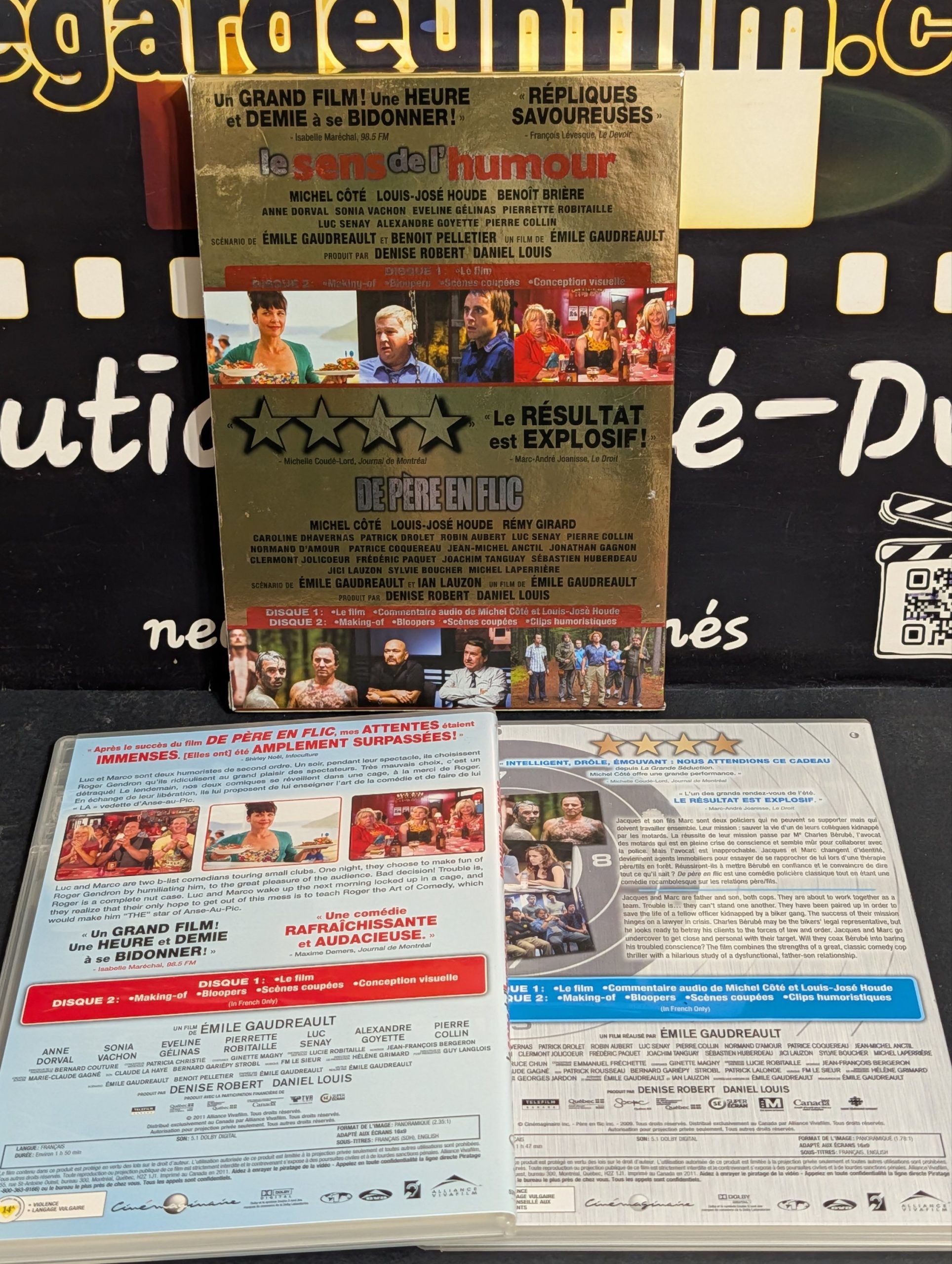 Le Sens de l'Humour (2011) & De Père en Flic (2009) – Image 4