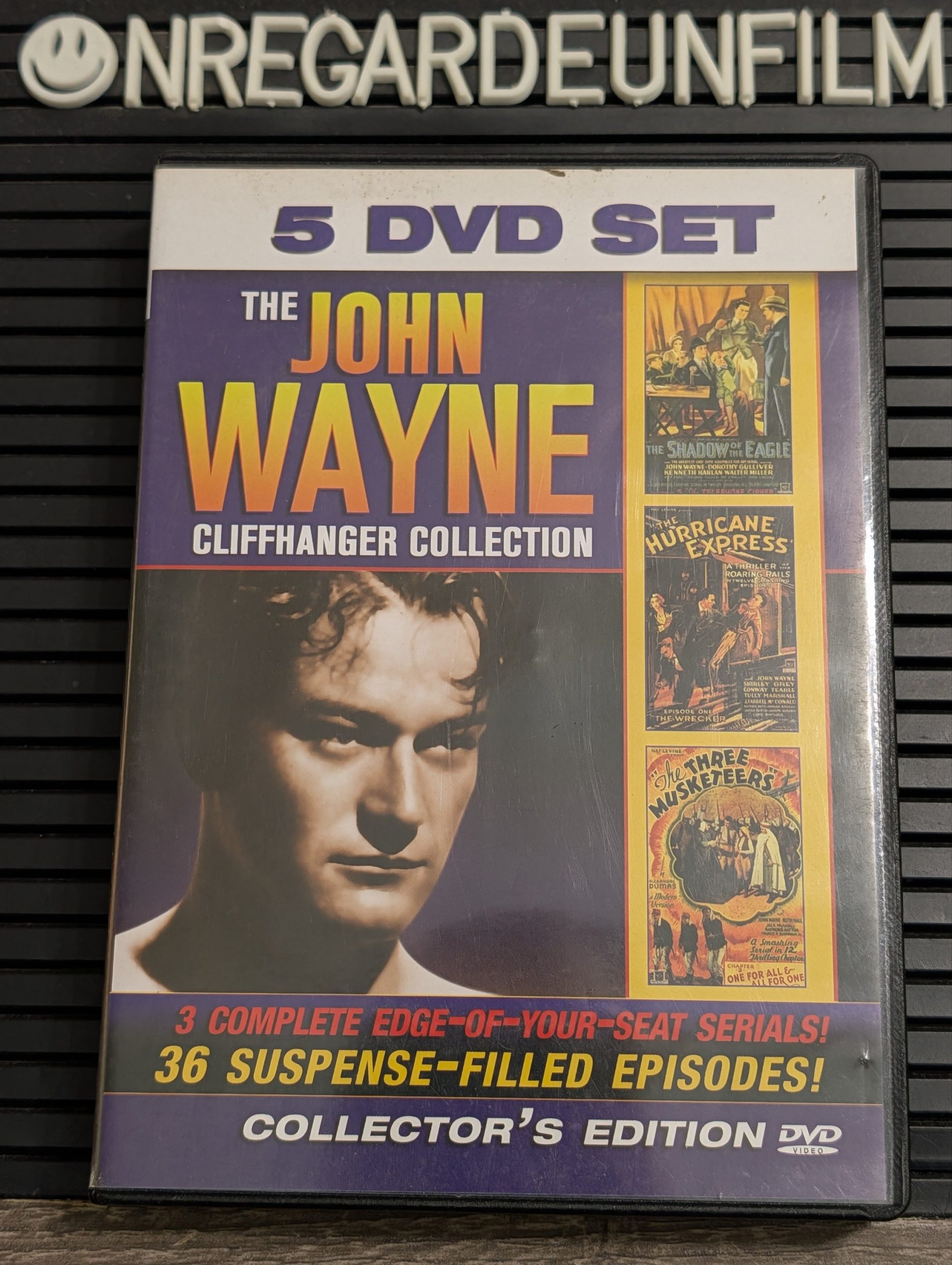 THE JOHN WAYNE CLIFFHANGER COLLECTION
The Shadow of the Eagle (1932) & The Hurricane Express (1932) & The Three Musketeers (1933) – Image 3