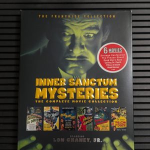 INNER SANCTUM MYSTERIES
Calling Dr. Death (1943) & Weird Woman (1944) & Dead Man's Eyes (1944) & The Frozen Ghost (1945) & Strange Confession (1945) & Pillow of Death (1945)