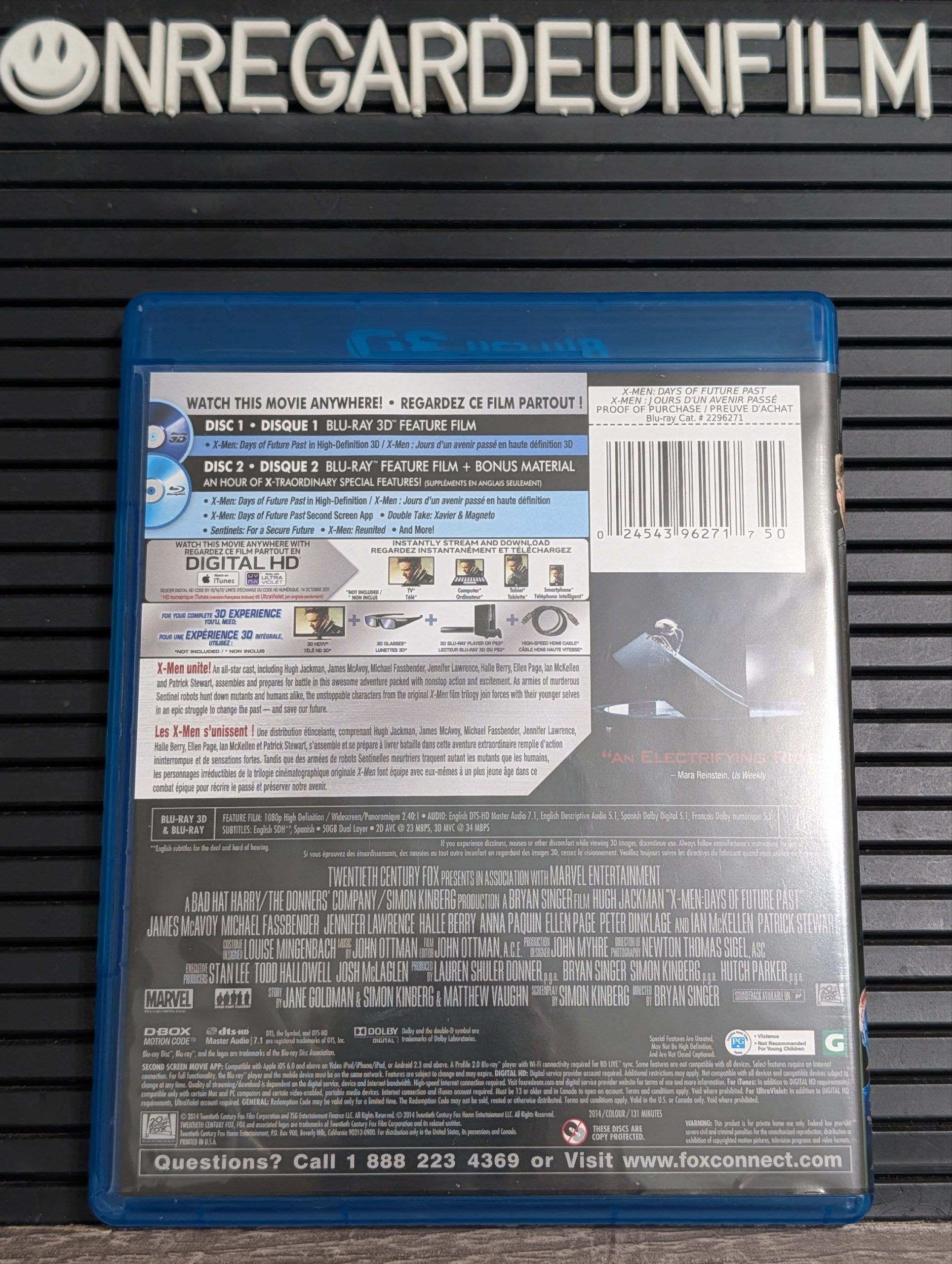 X-Men: Jours d'un Avenir Passé / X-Men: Days of Future Past (2014) 3D – Image 2