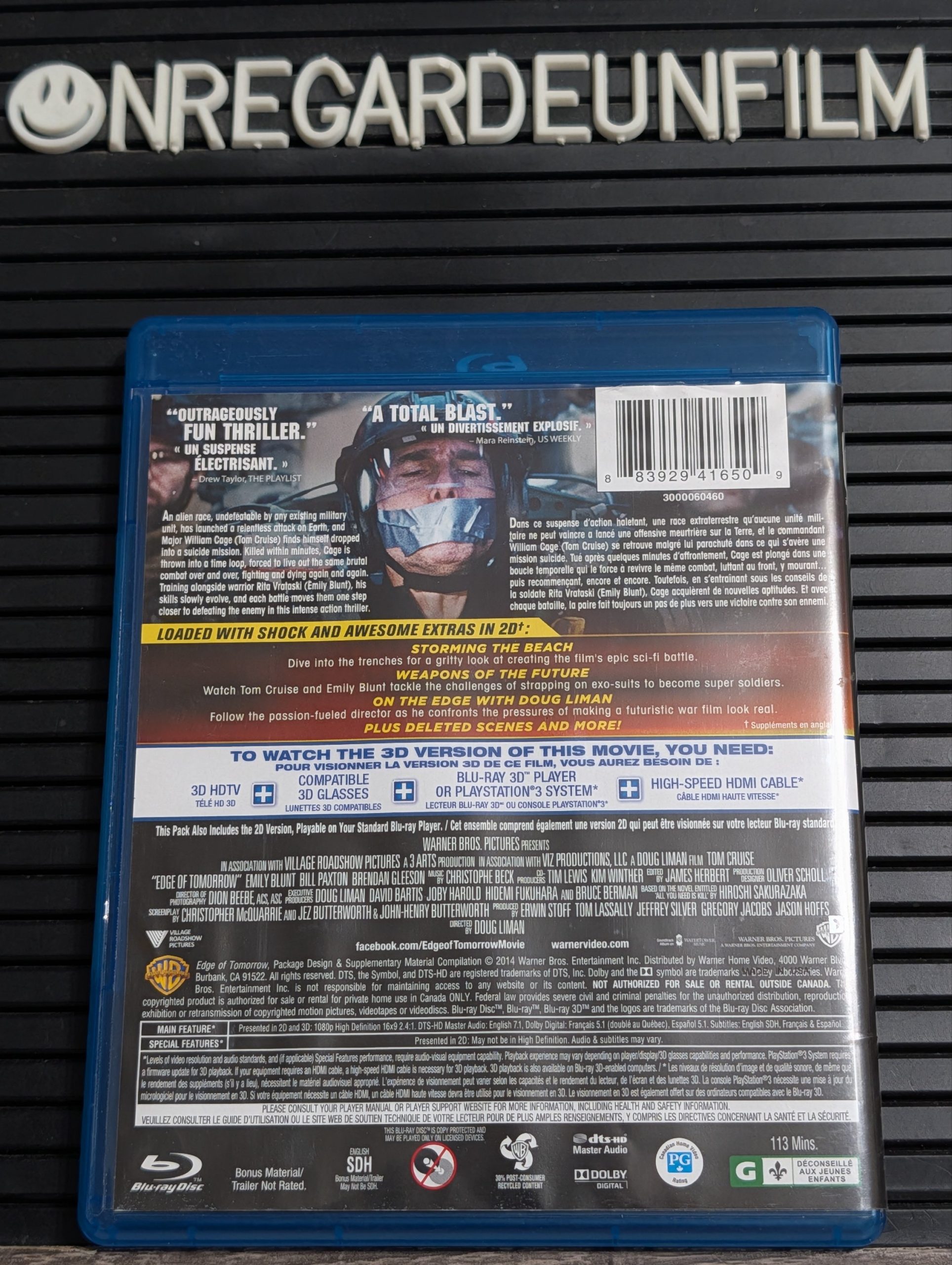 Vivre, Mourir, Recommencer (Un Jour sans Lendemain) / Live, Die, Repeat (Edge of Tomorrow) (2014) 3D – Image 3