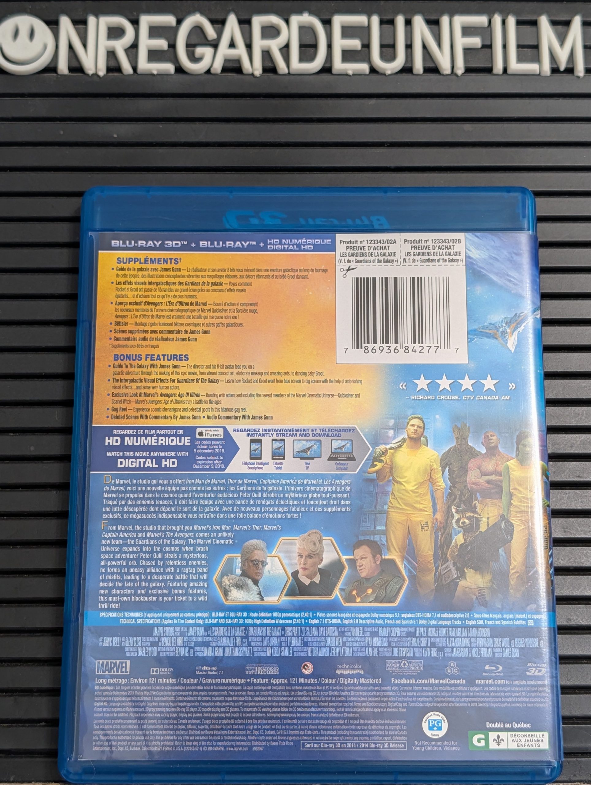 Les Gardiens de la Galaxie / Guardians of the Galaxy (2014) 3D – Image 2