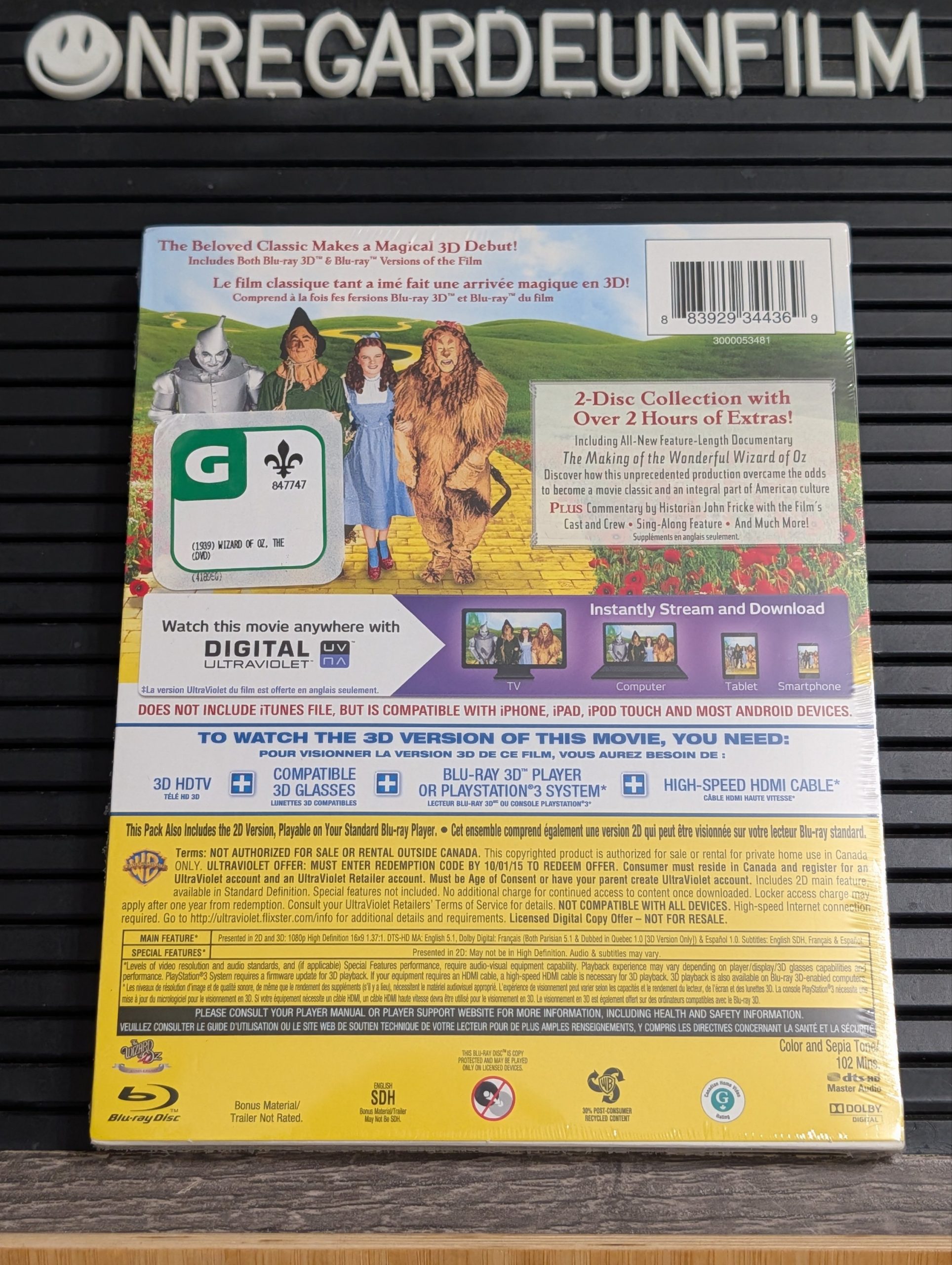 Le Magicien d'Oz / The Wizard of Oz (1939) 3D – Image 2