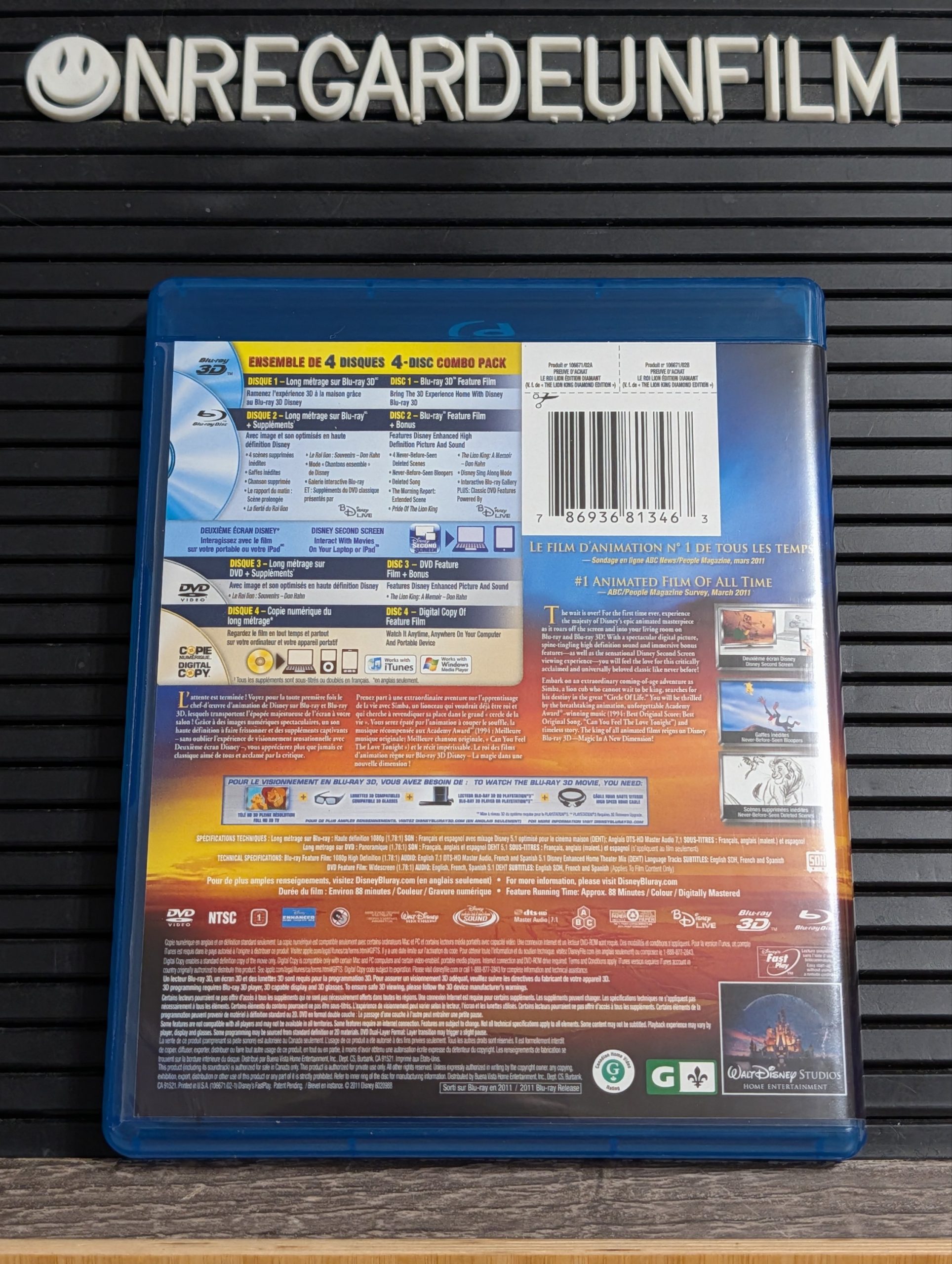 Le Roi Lion / The Lion King (1994) 3D – Image 3