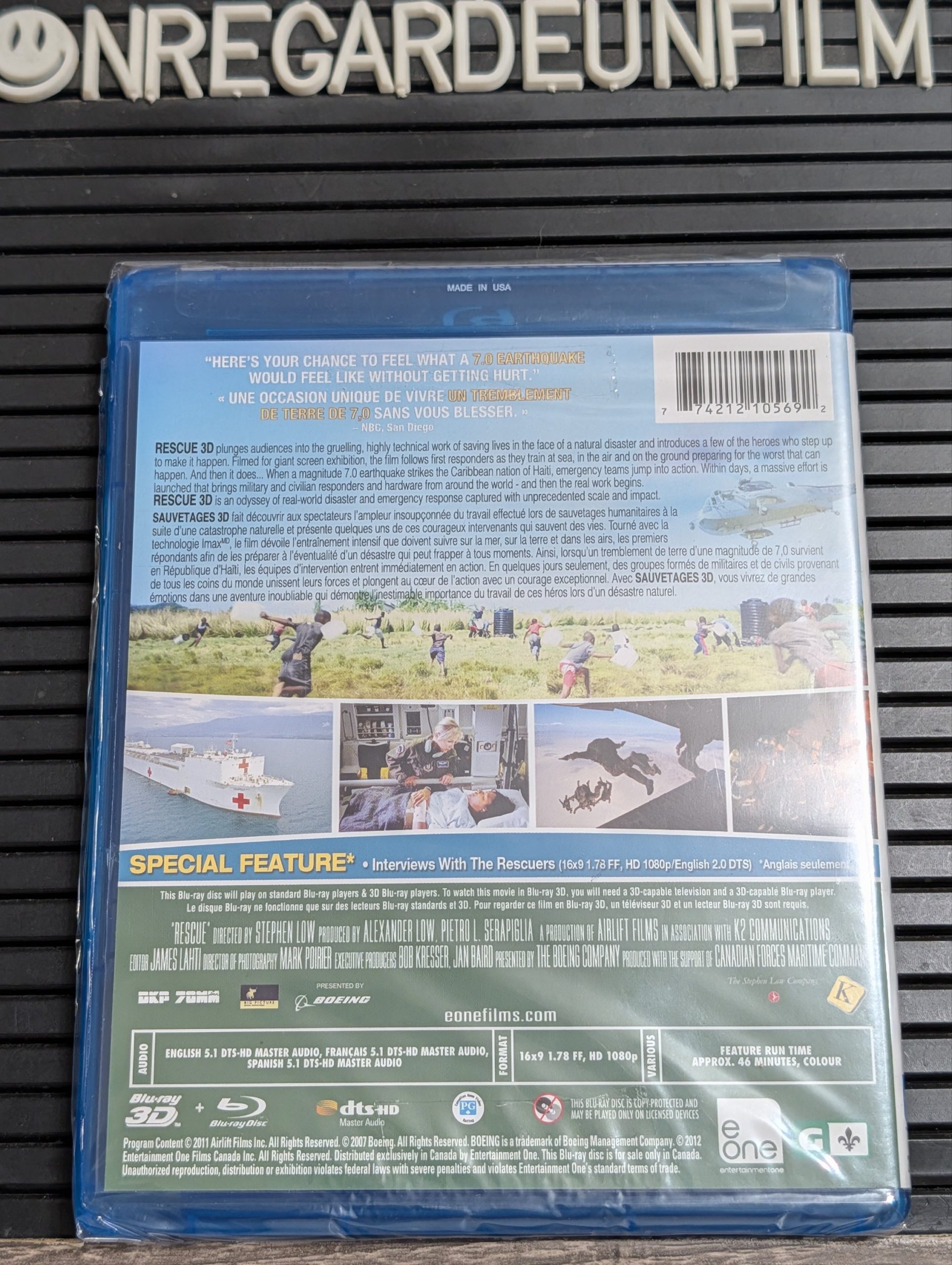 IMAX
Sauvetage / Rescue (2011) 3D – Image 2