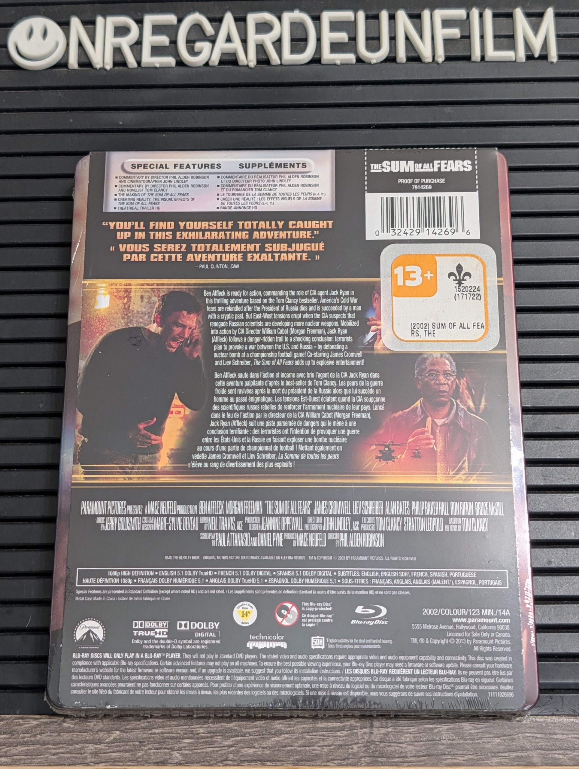 La Somme de Toutes les Peurs / The Sum of all Fears (2002) – Image 2