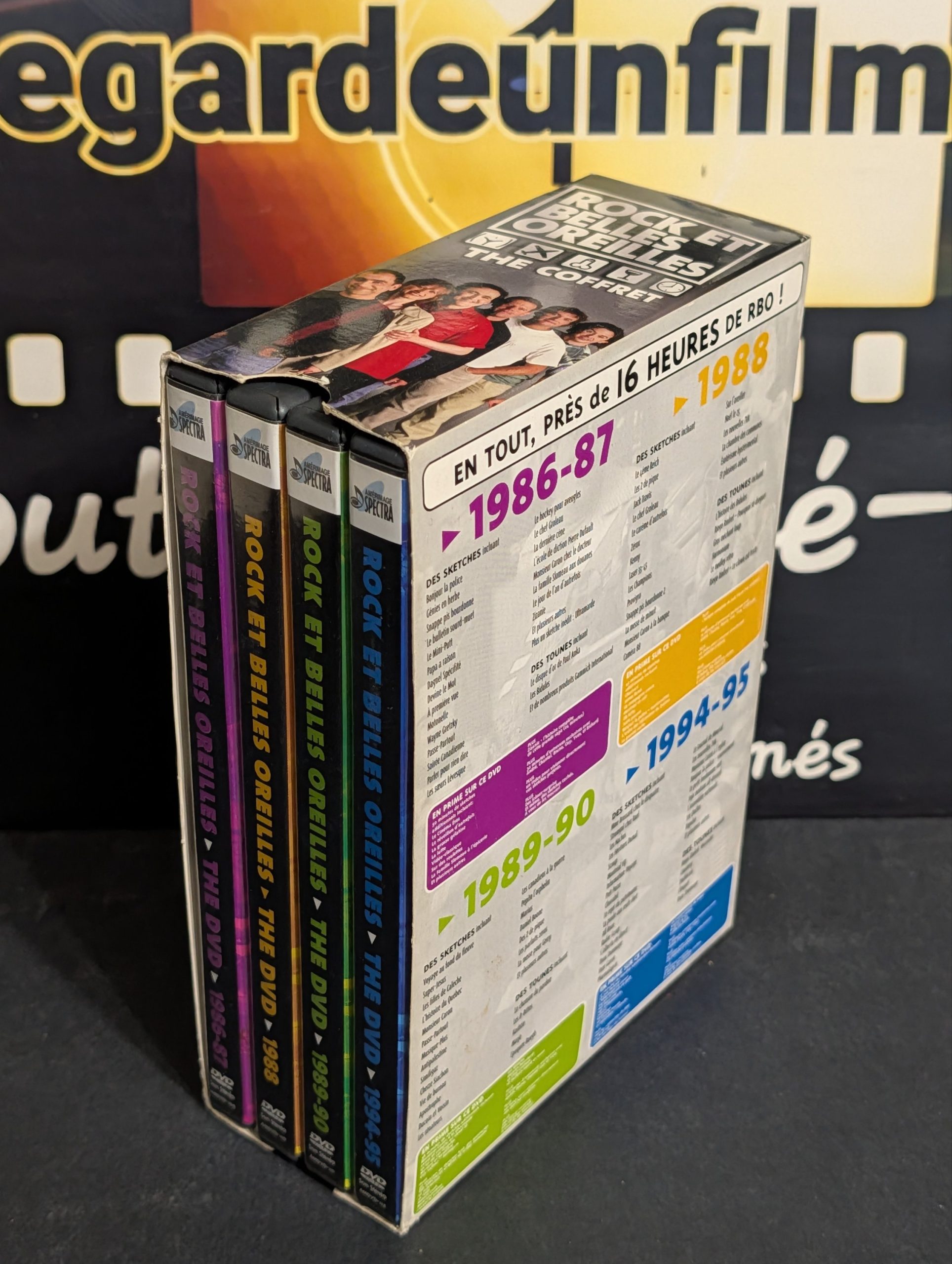 Rock et Belles Oreilles: Le Coffret (1986-1987) (1988) (1989-1990) (1994-1995)(2006-2007) – Image 2