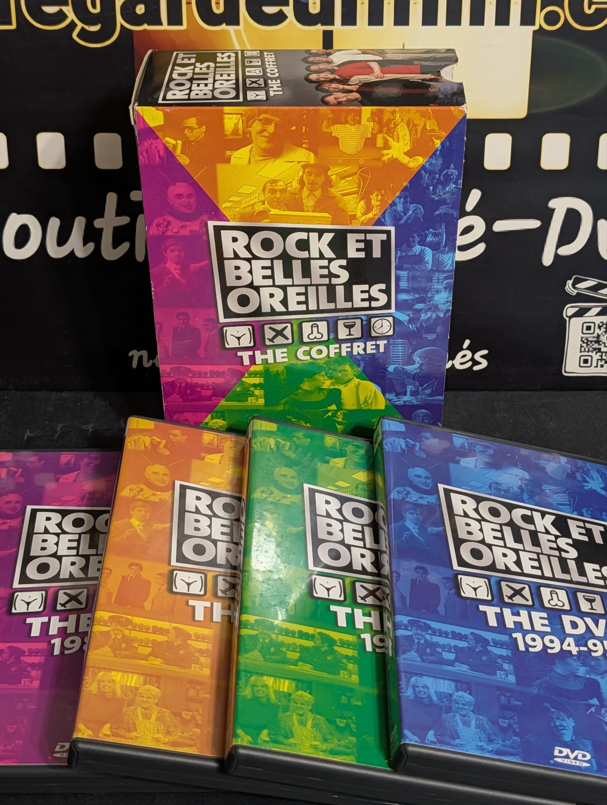 Rock et Belles Oreilles: Le Coffret (1986-1987) (1988) (1989-1990) (1994-1995)(2006-2007) – Image 3