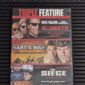 Bandits & Le Combat du Lieutenant Hart & Le Siege / Bandits (2001) & Hart’s War (2002) & The Siege (1998)