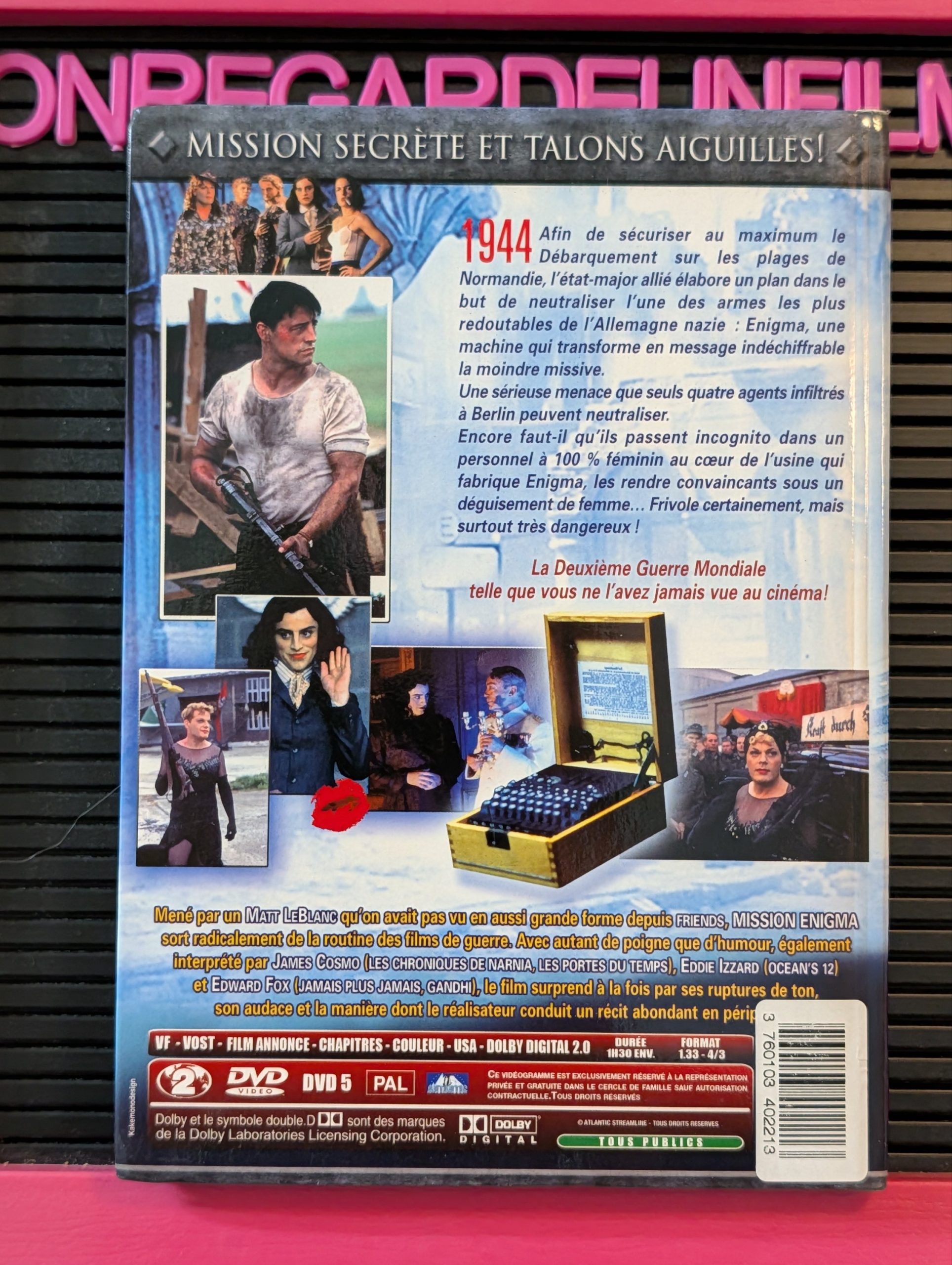 Mission Enigma / All the Queen's Men (2001) {Zone 2} – Image 2