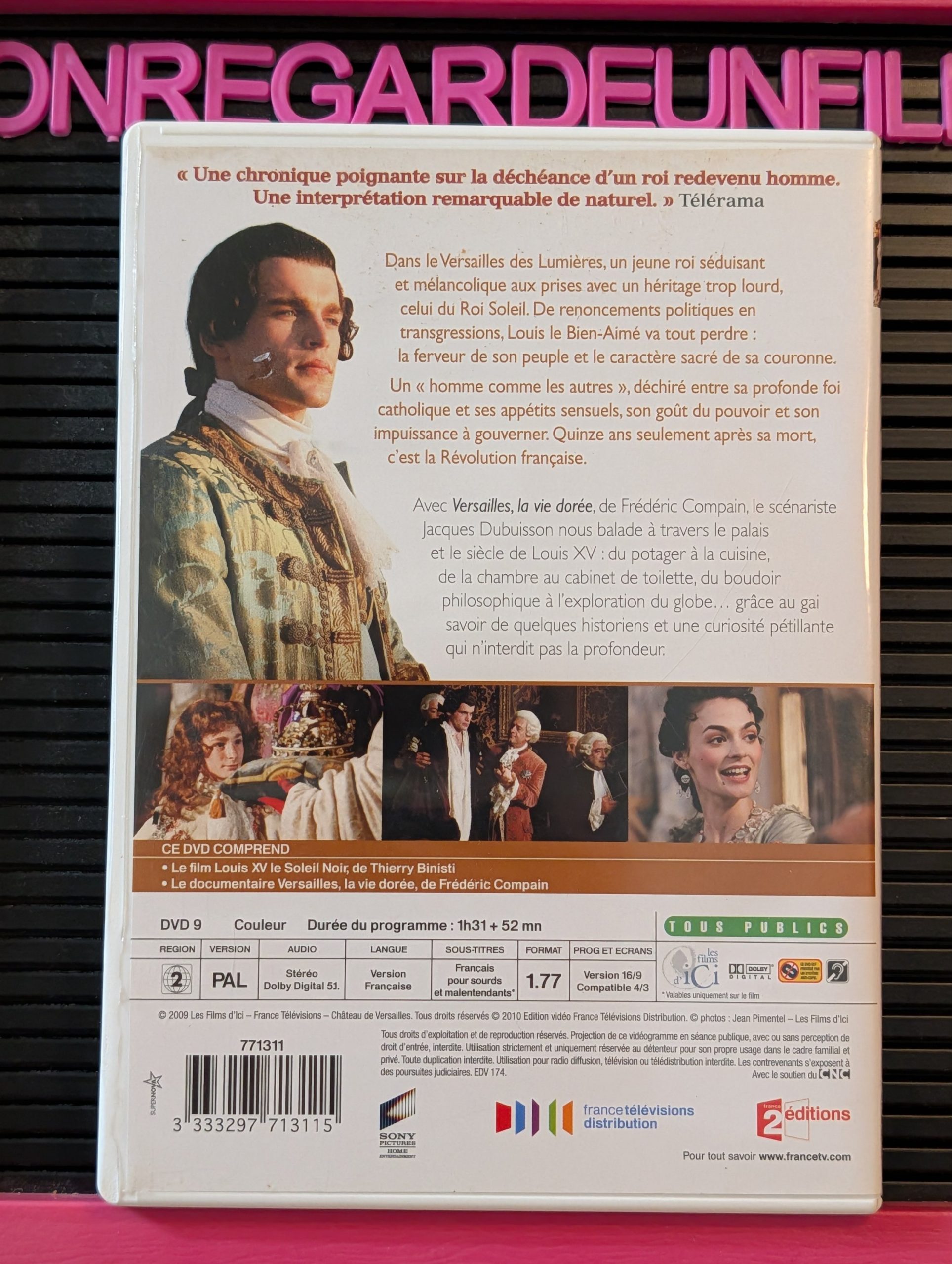 Louis XV, Le Soleil Noir (2009) {Zone 2} – Image 2