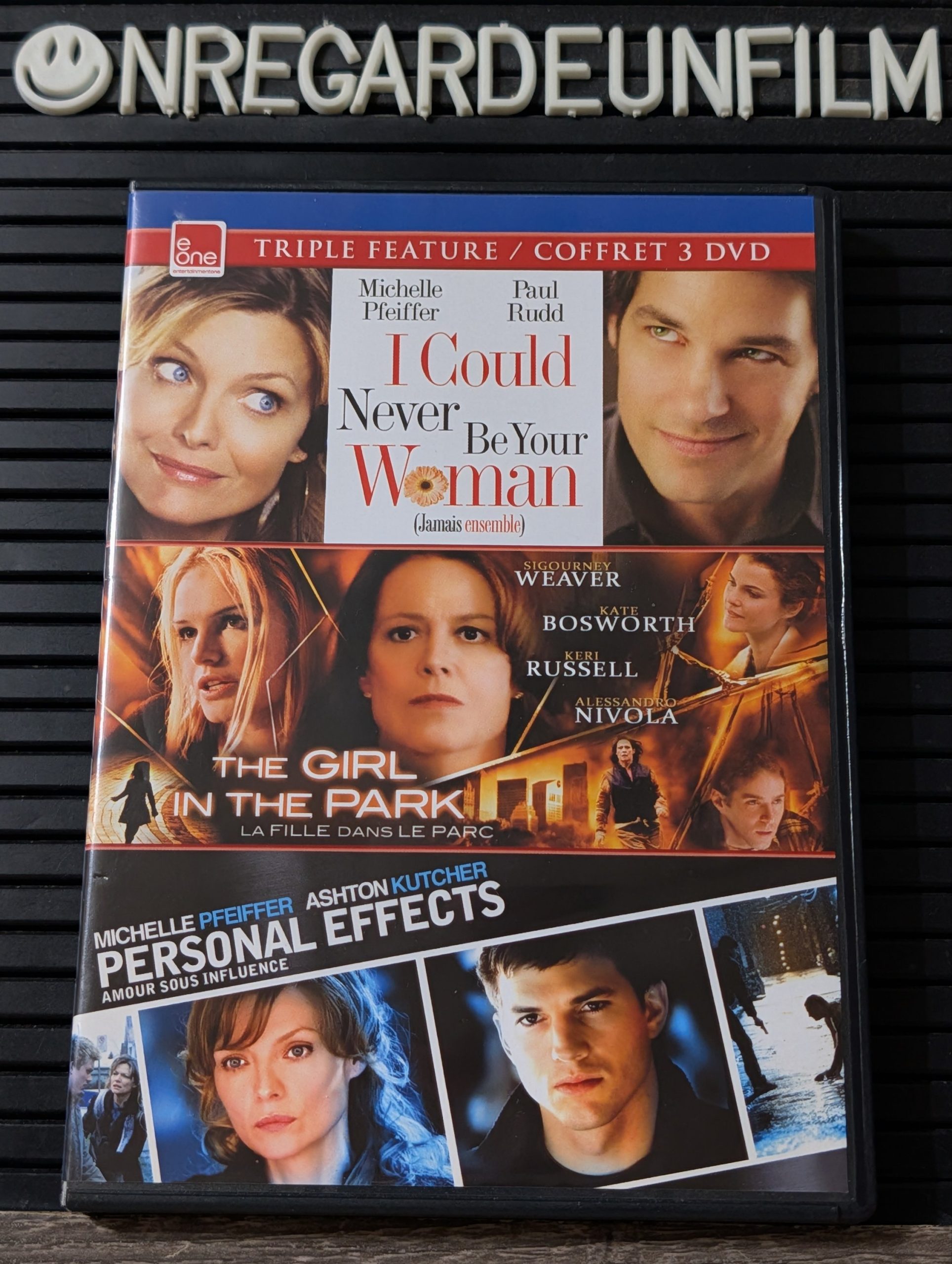 Jamais Ensemble & La Fille dans le Parc & Amour Sous Influence / I Could never be your Woman (2007) & The Girl in the Park (2007) & Personal Effects (2009)