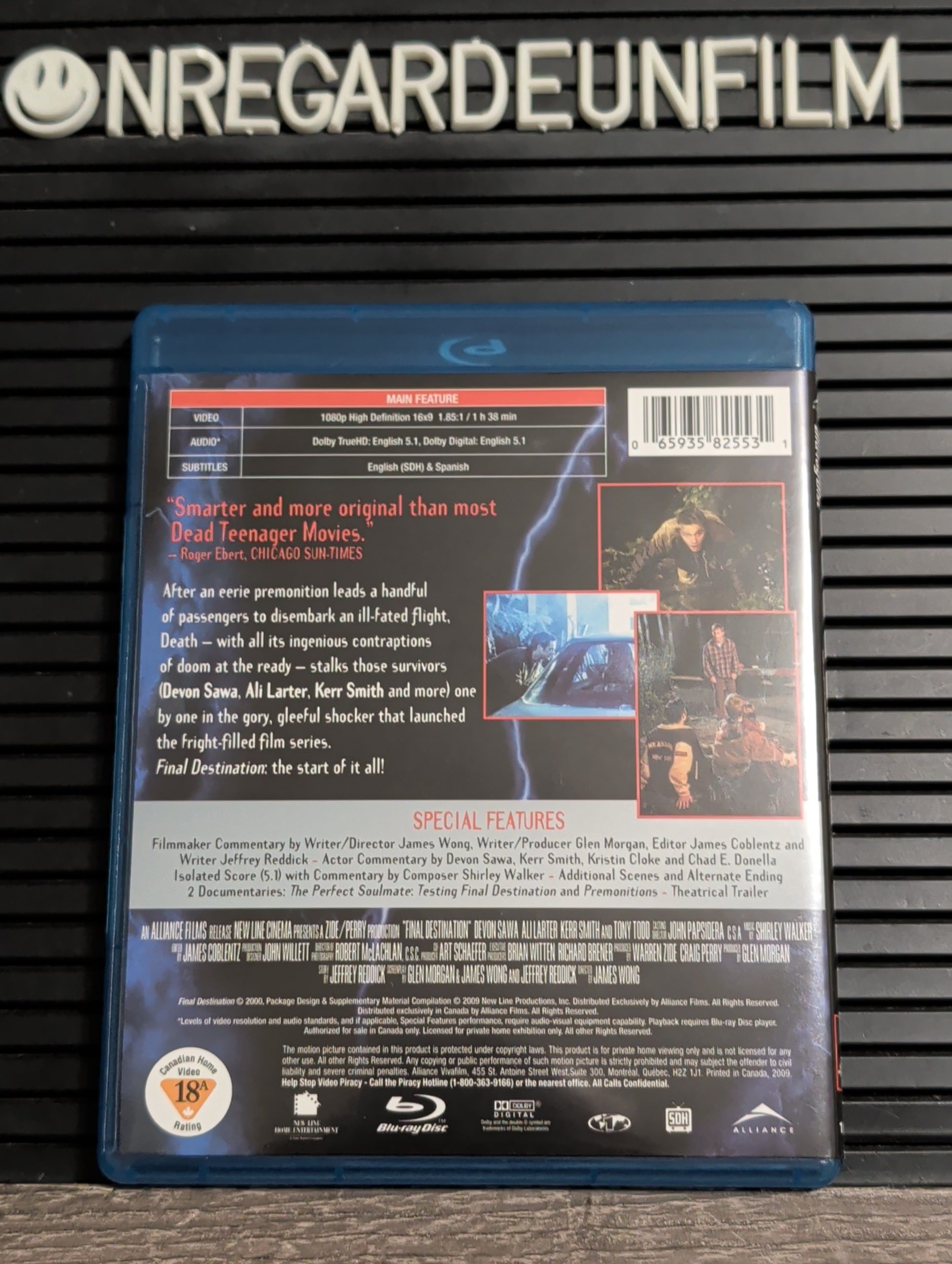 DESTINATION ULTIME TRILOGIE / FINAL DESTINATION TRILOGY
Final Destination & Destination Ultime 2 & Destination Ultime 3 / Final Destination (2000) & Final Destination 2 (2003) & Final Destination 3 (2006) – Image 8