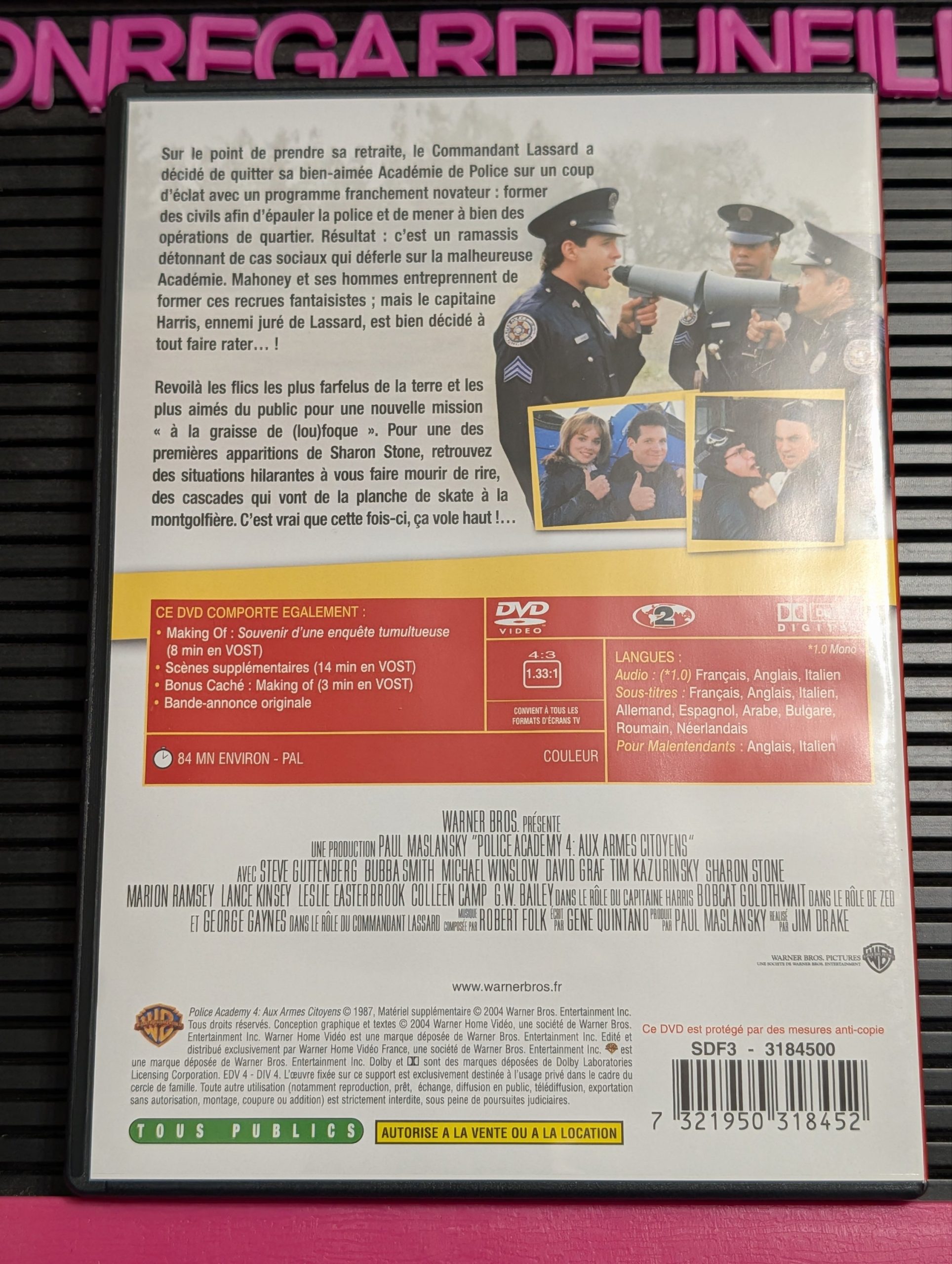Académie de Police 4: Aux Armes Citoyens / Police Academy 4: Citizens on Patrol (1987) {Zone 2} – Image 2