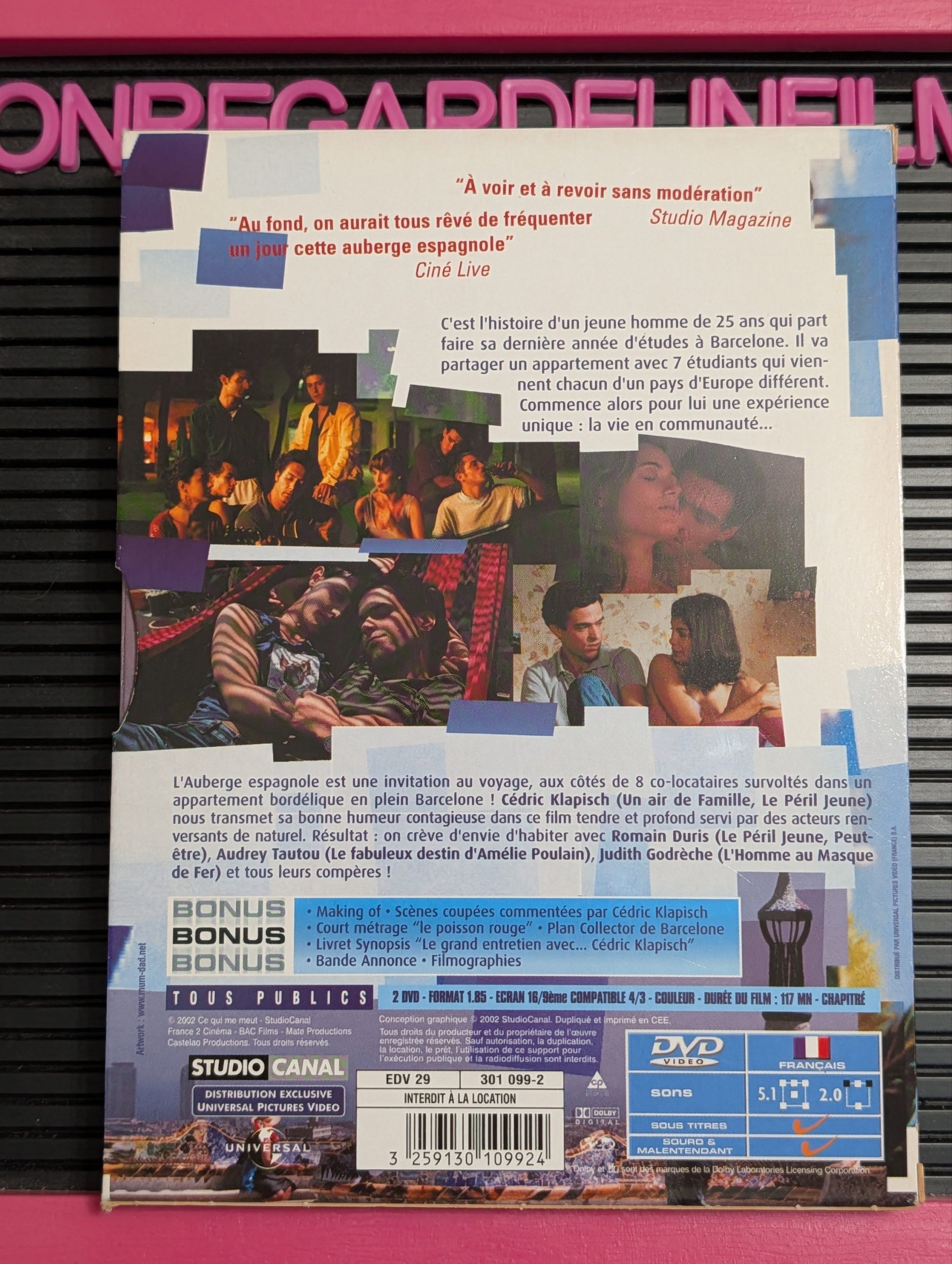 L'Auberge Espagnole (2002) {Zone 2} – Image 2