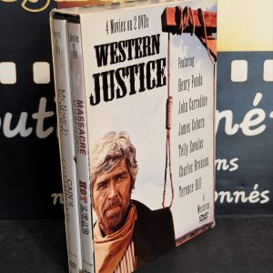 WESTERN JUSTICE
My Name is Nobody (1973) & Cain's Cutthroats (1970) & Massacre at Fort Holman (A Reason to Live, a Reason to Die) (1972) & Hot Lead (The Bull of the West) (1972)
