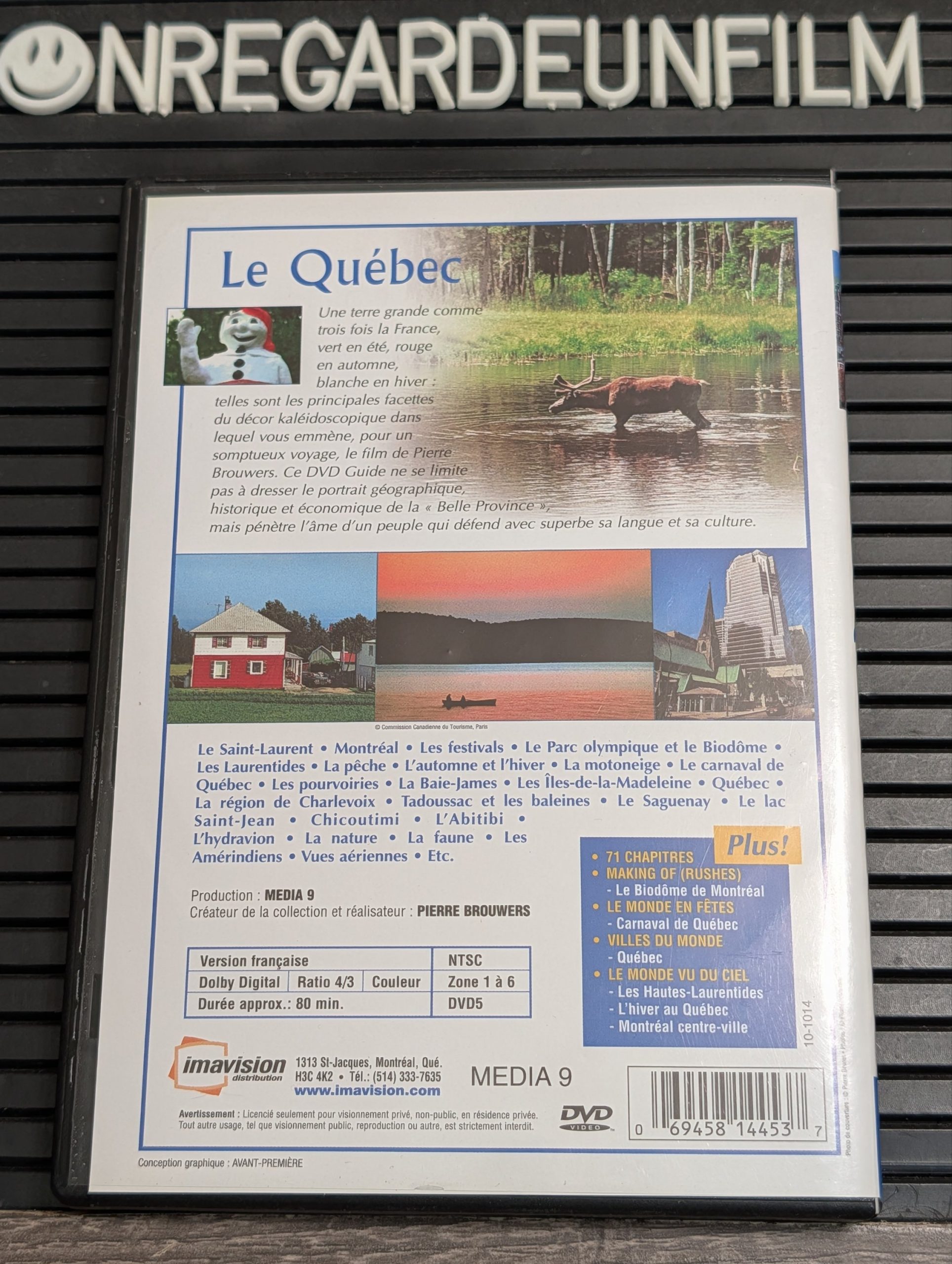 DVD GUIDES
Le Québec La Province Superbe (2000) {Zone 1/NTSC} – Image 2