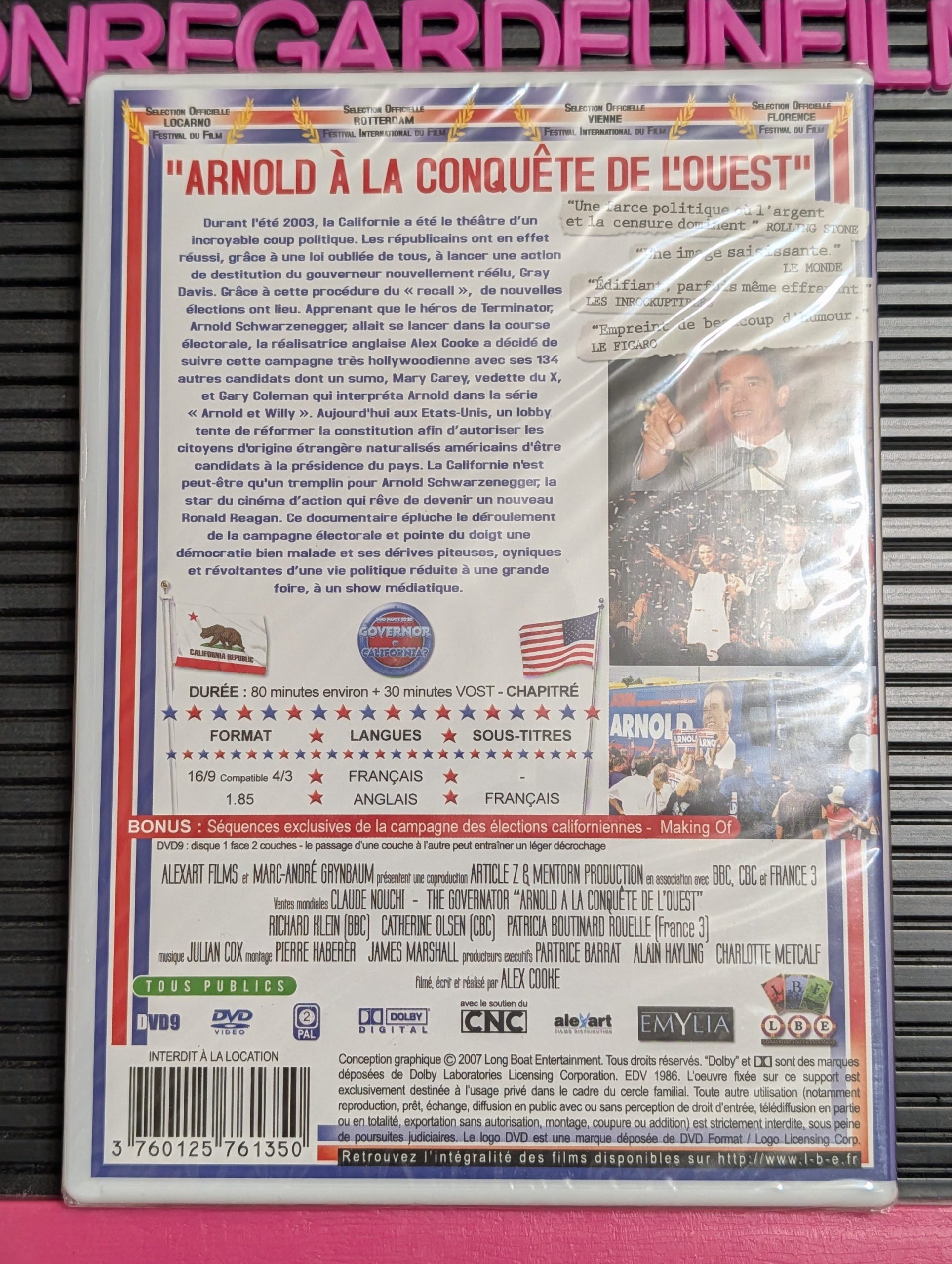 Arnold à la Conquête de l'Ouest / The Governator (How Arnold Won the West) (2004) {Zone 2} – Image 2