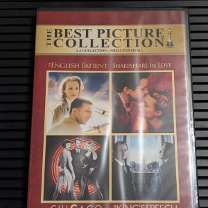 Le Patient Anglais & Shakespeare et Juliette & Chicago & Le Discours du Roi / The English Patient (1996) & Shakespeare in Love (1998) & Chicago (2002) & The King's Speech (2010)