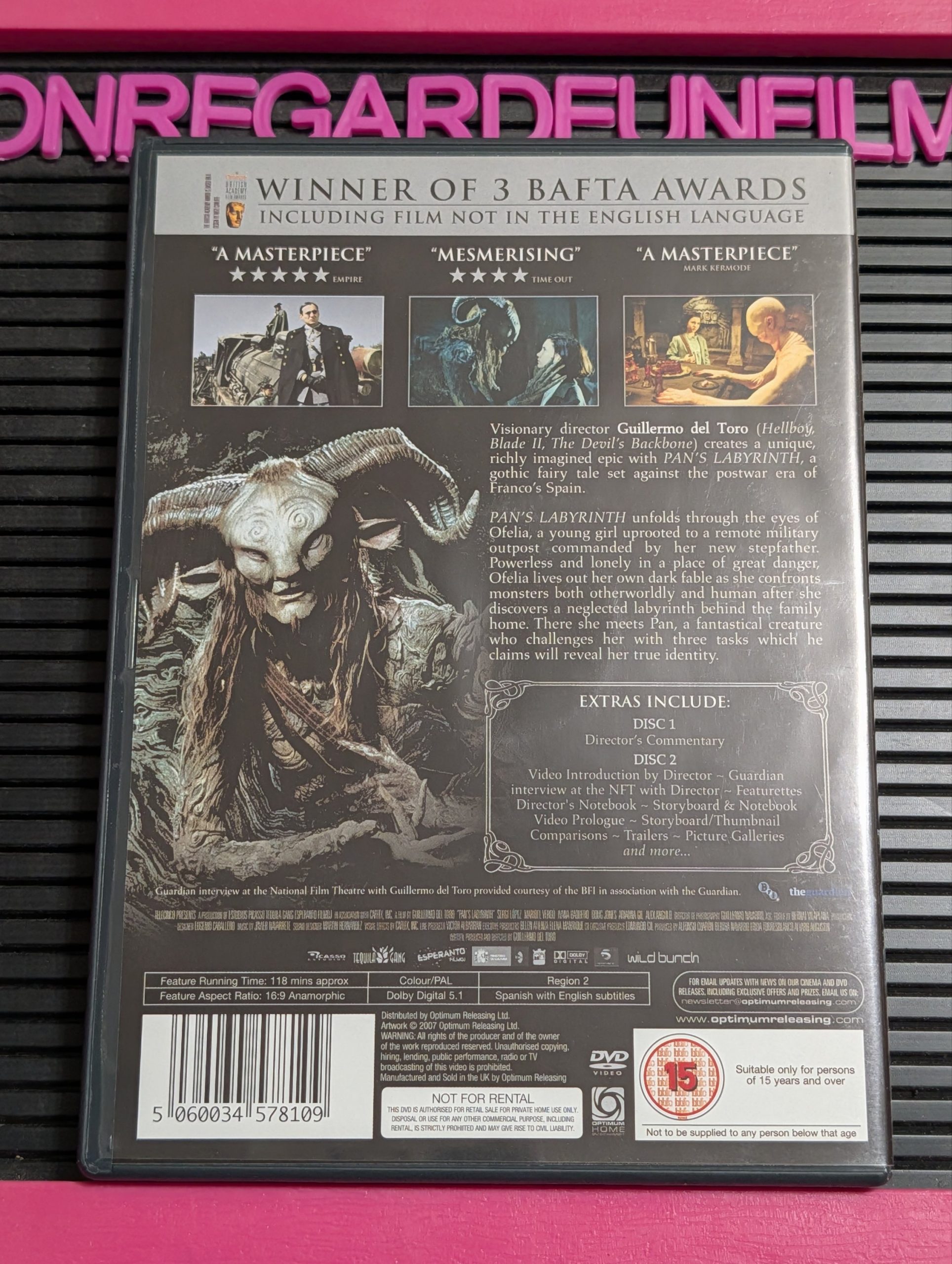 Pan's Labyrinth (2006) {Zone 2} {Zone 1/NTSC} – Image 2