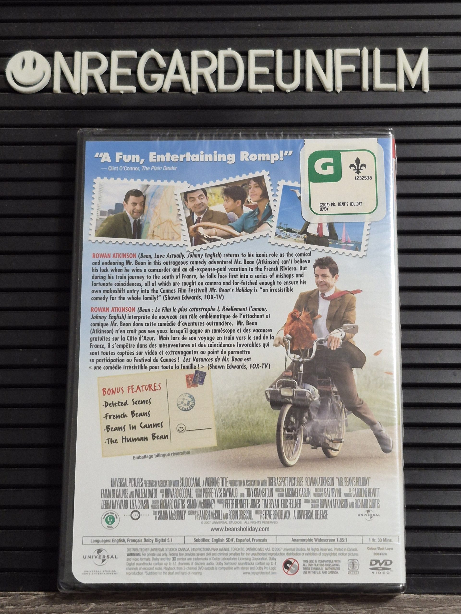 Les Vacances de Mr Bean / Mr. Bean's Holiday (2007) {Zone 1/NTSC} – Image 2